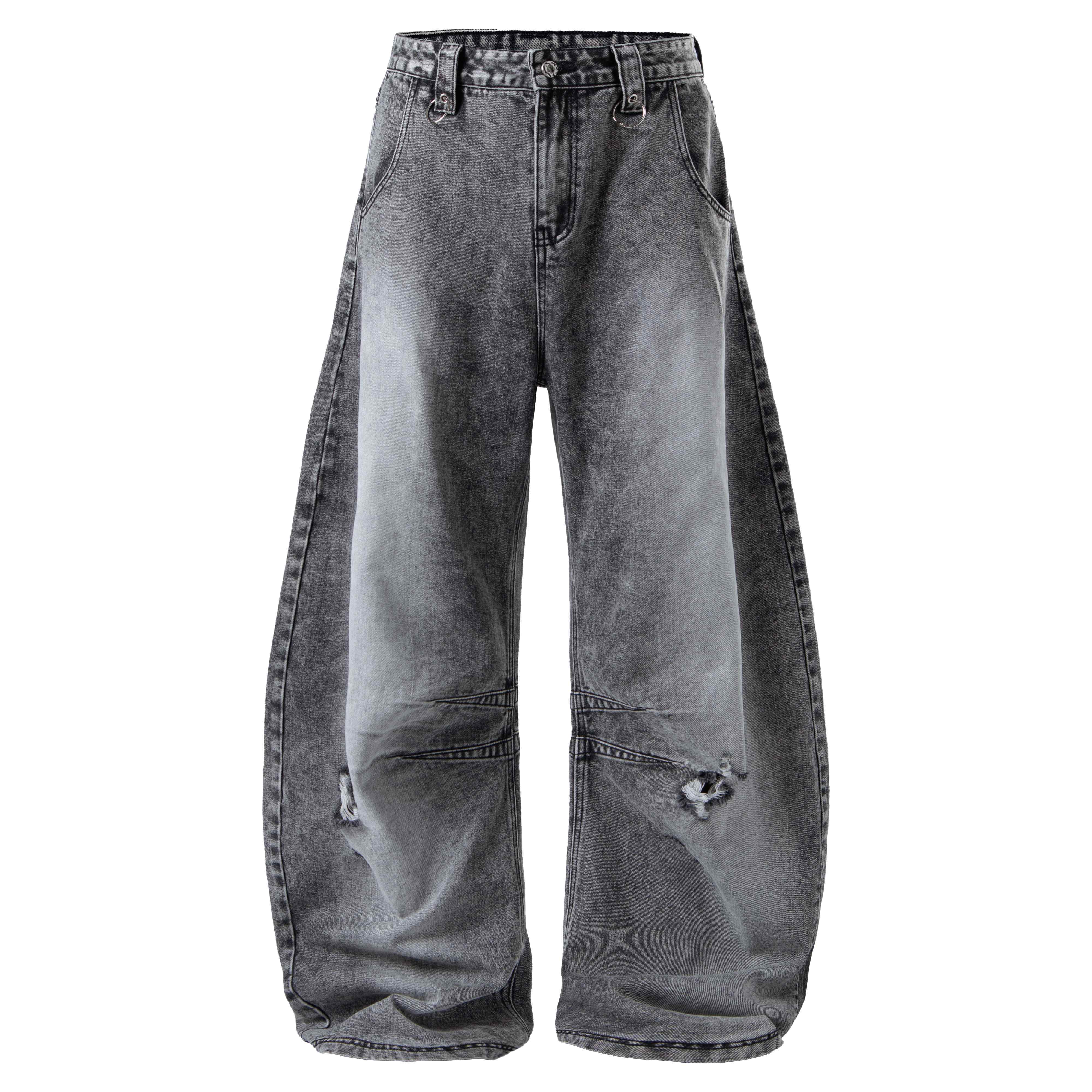 Omirad Convertible Utility Baggy Jeans