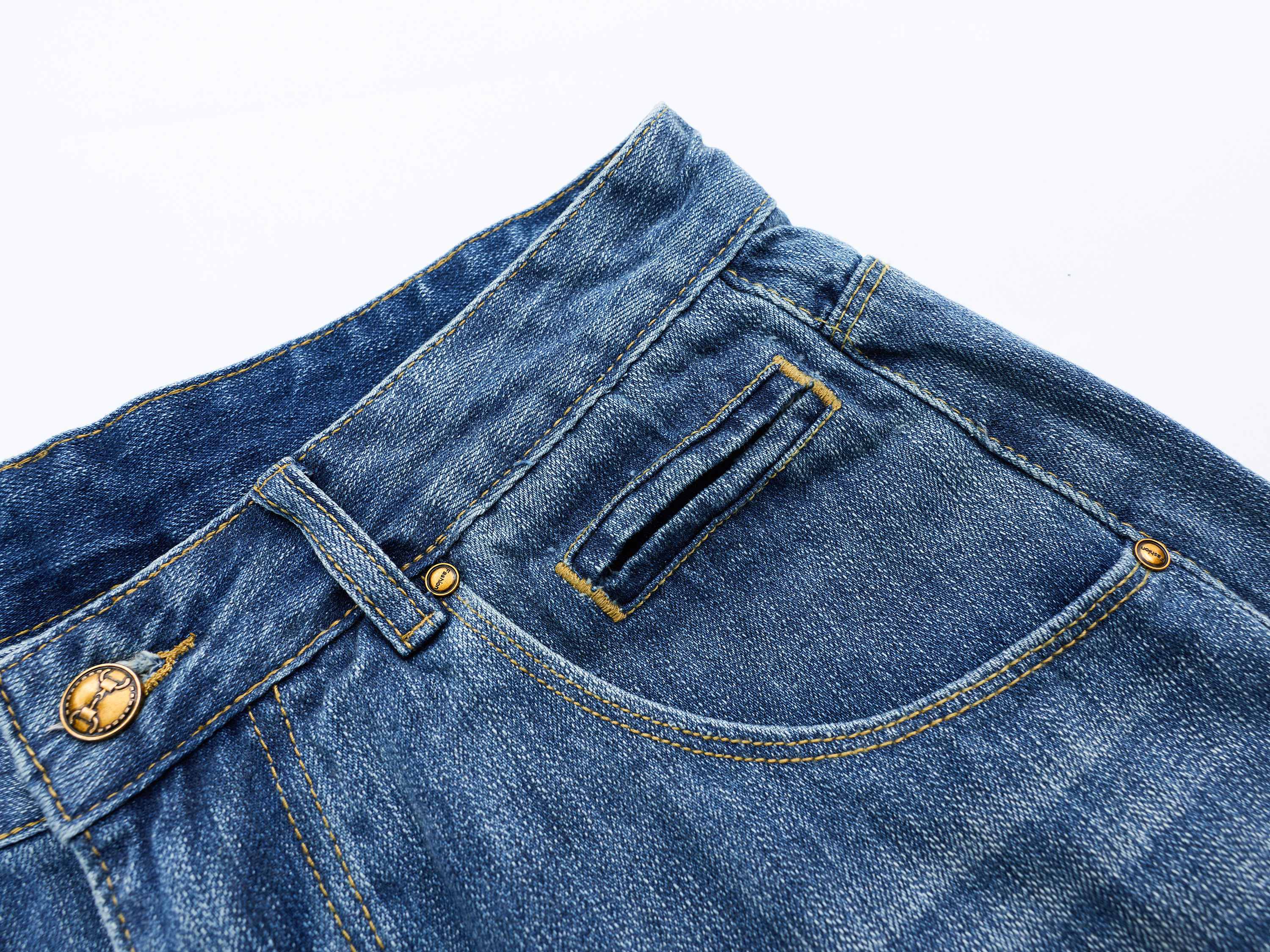 Omirad Vintage Wide-Leg Denim Shorts