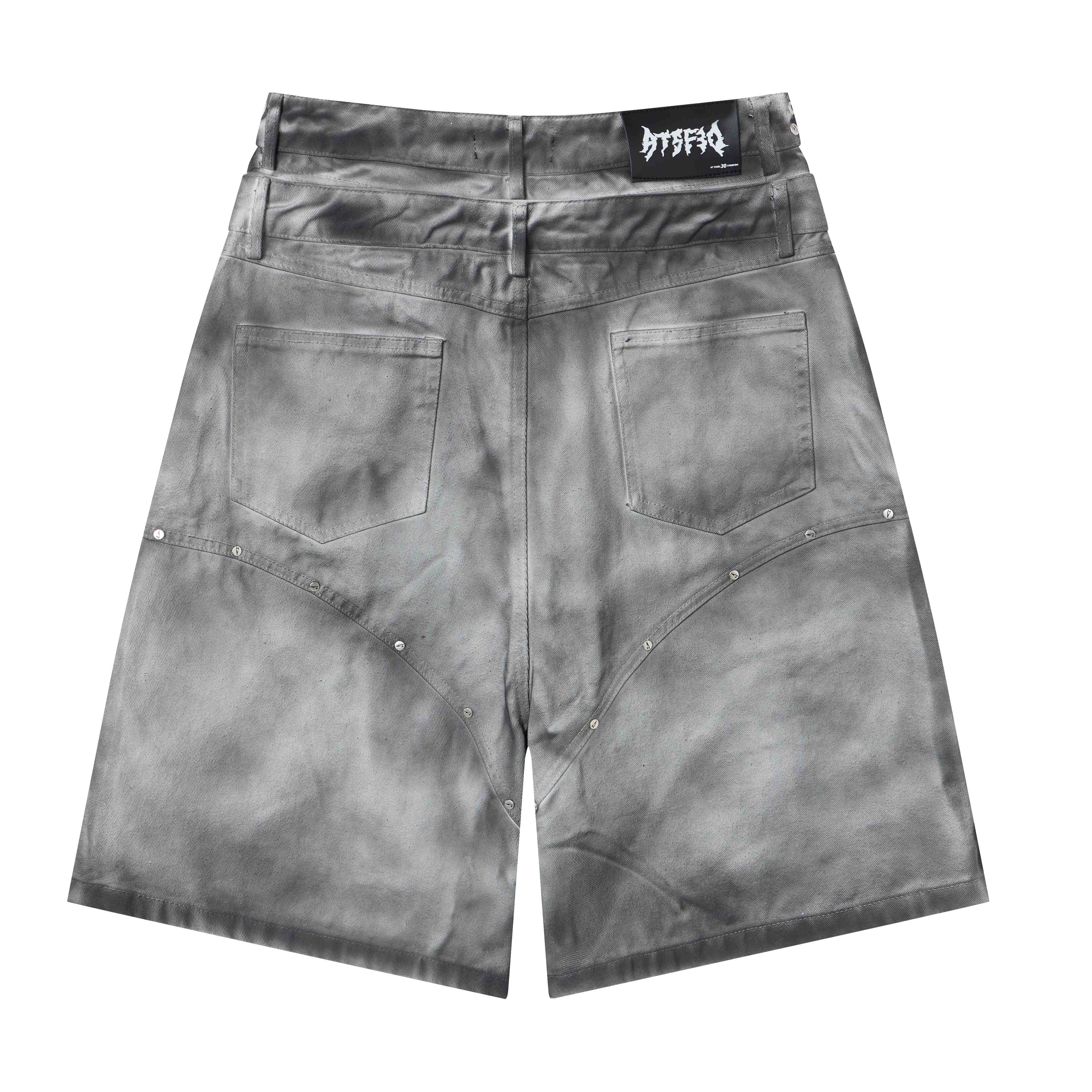 Omirad Tribal Spike Jorts