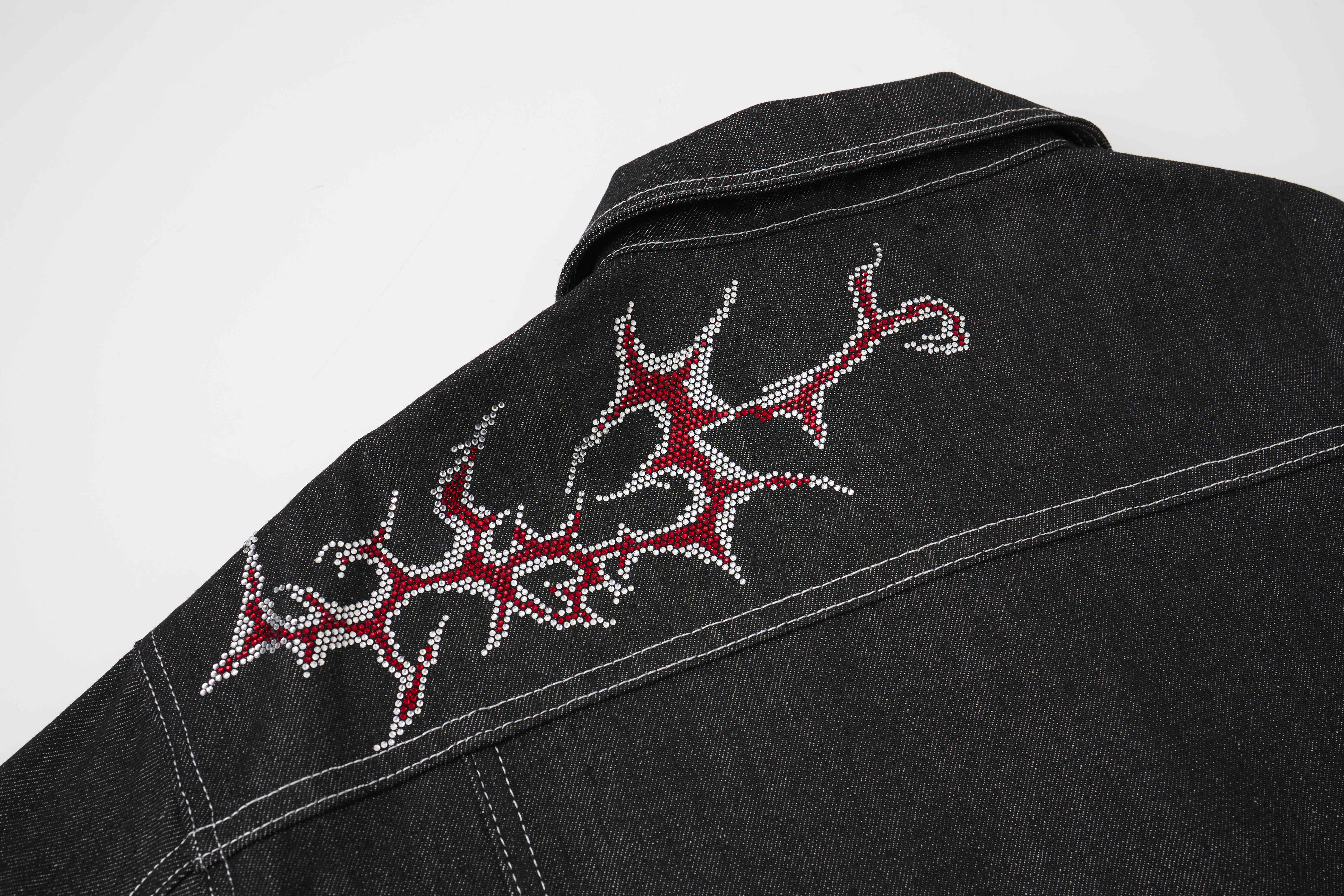 Omirad Graphic Denim Jacket