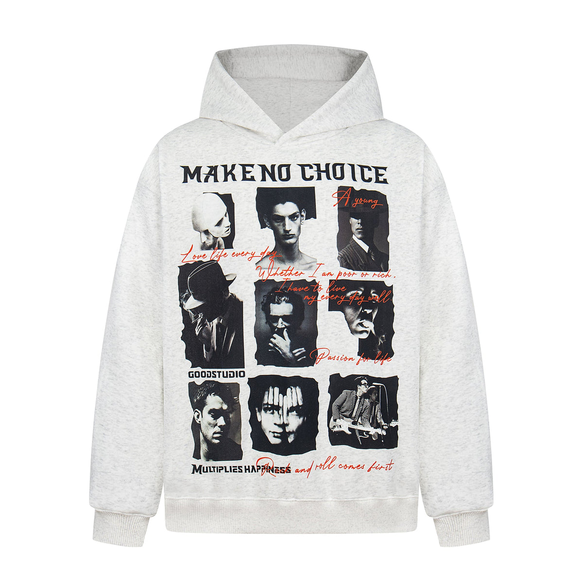 Omirad “Make No Choice” Graphic Hoodie
