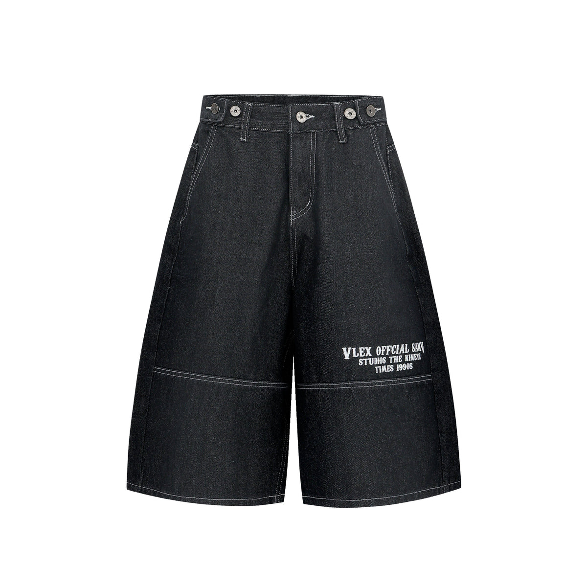 Omirad 404 Patchwork Denim Shorts