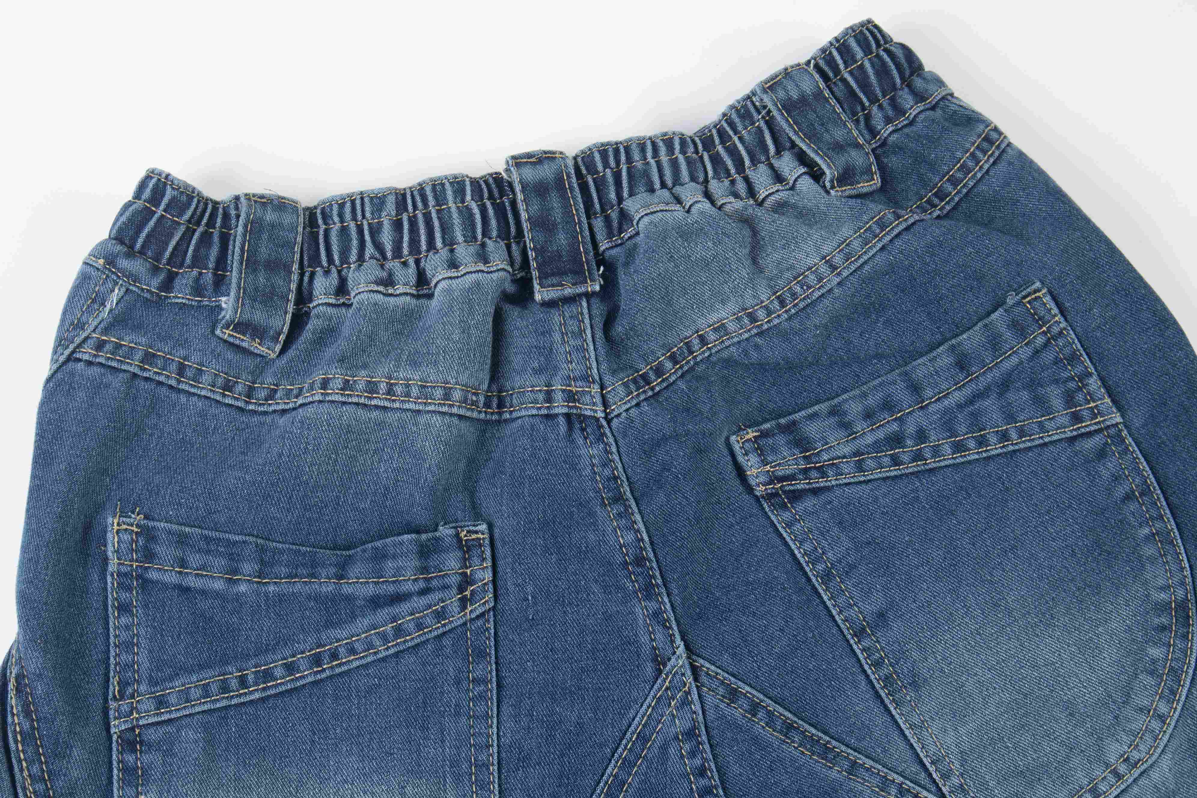 Omirad Multi-Pocket Baggy Denim Jeans