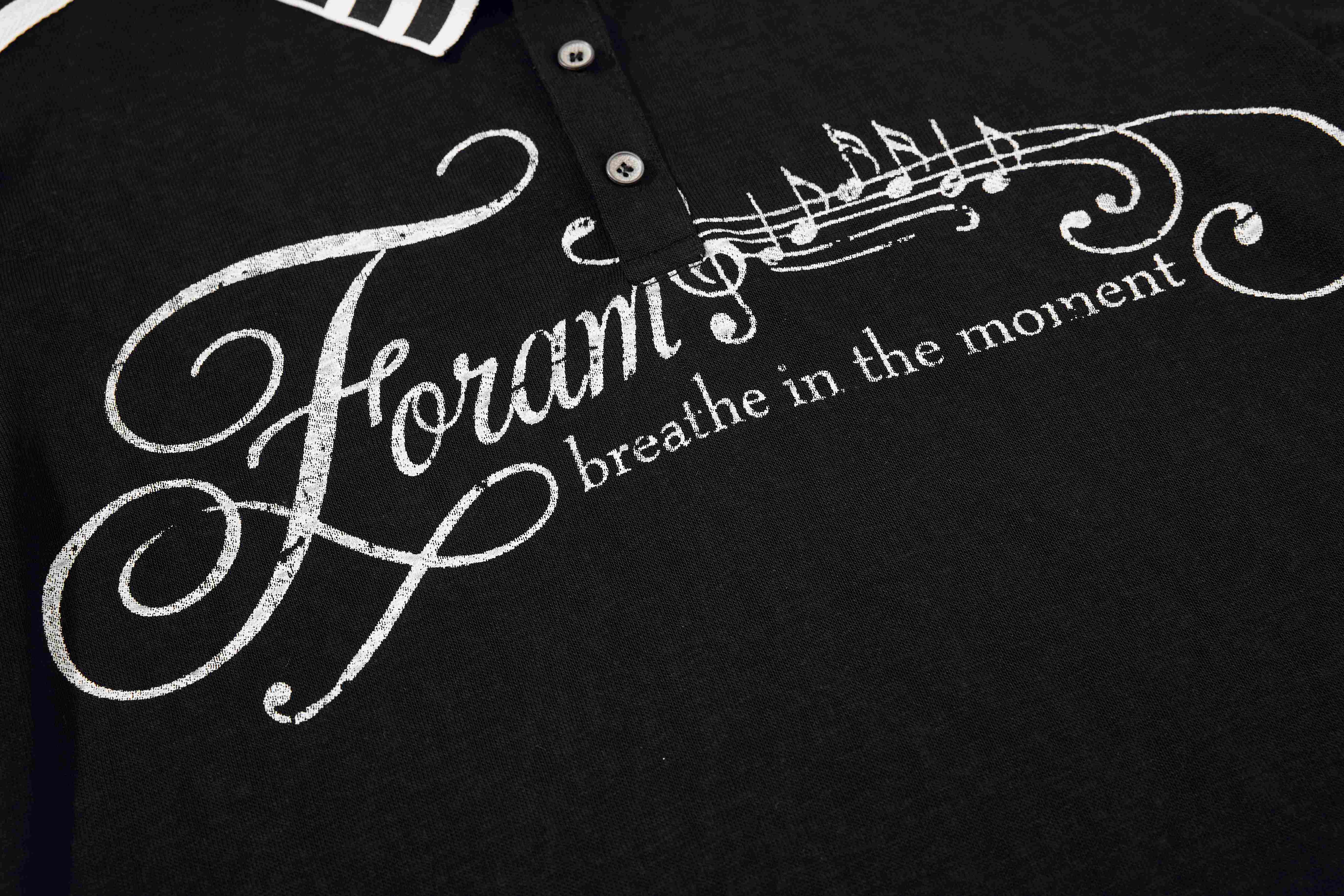 Omirad Music Script Polo Shirt