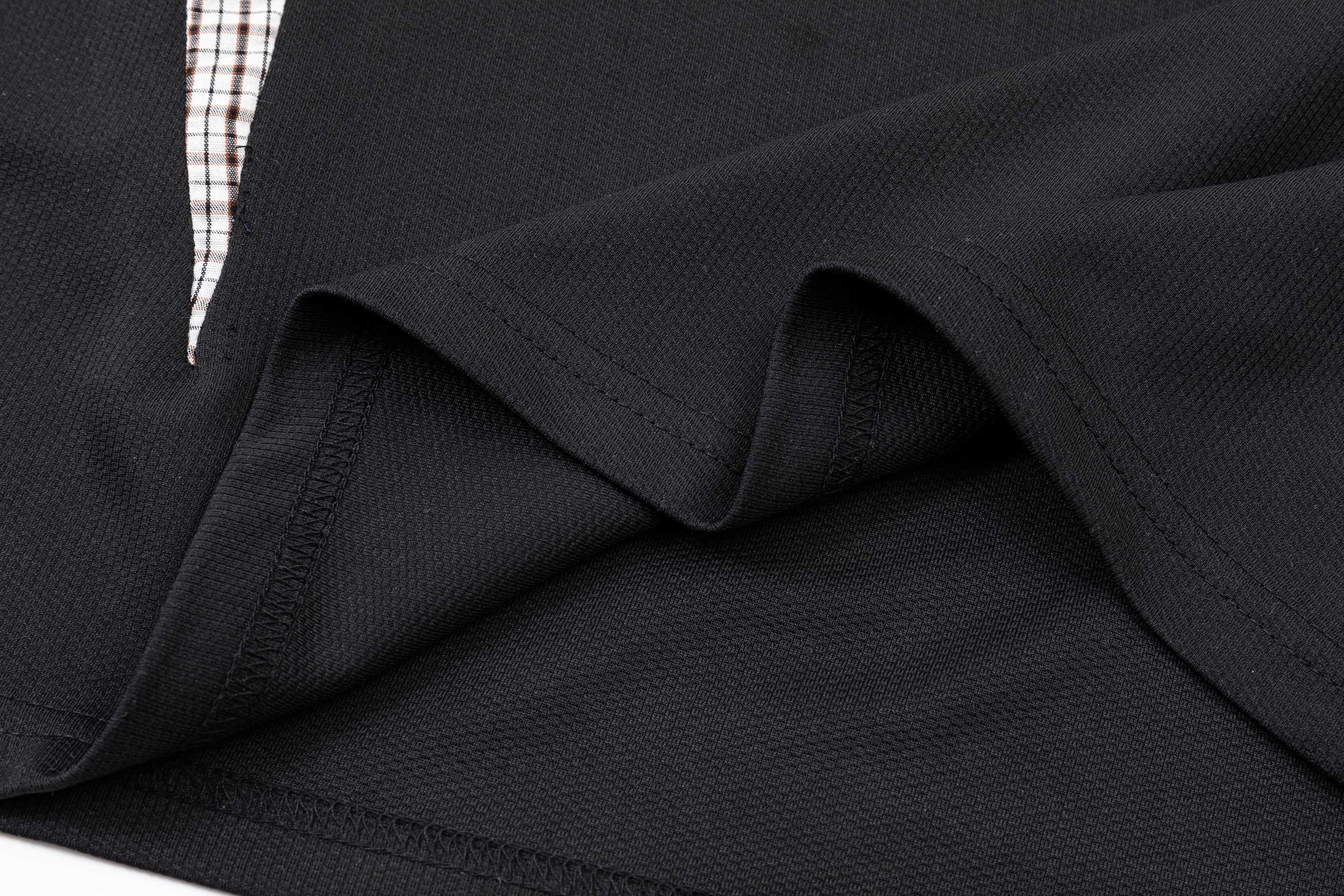 Omirad Vintage Plaid Panel Polo