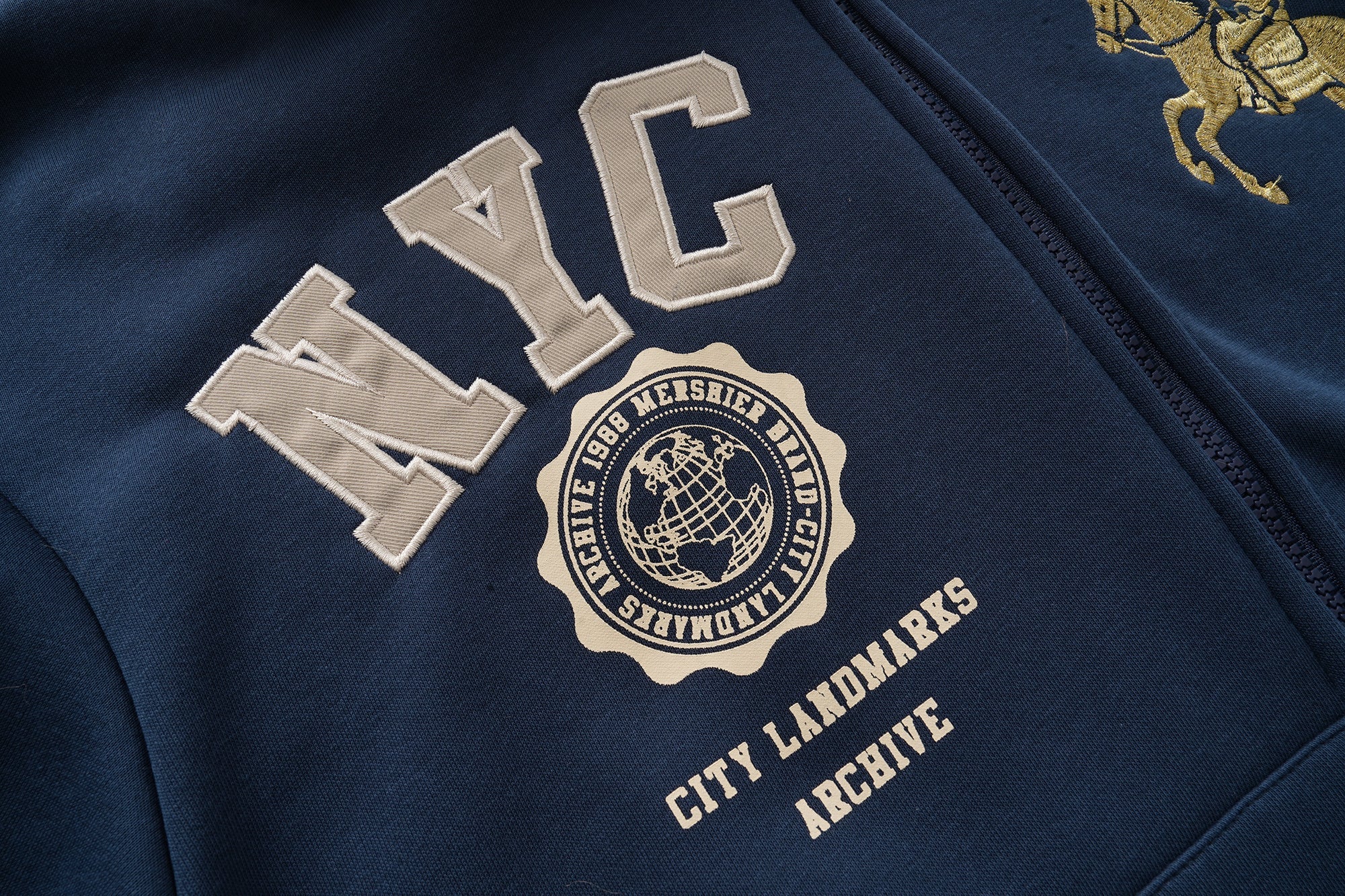 Omirad NYC Fur-Lined Zip Hoodie