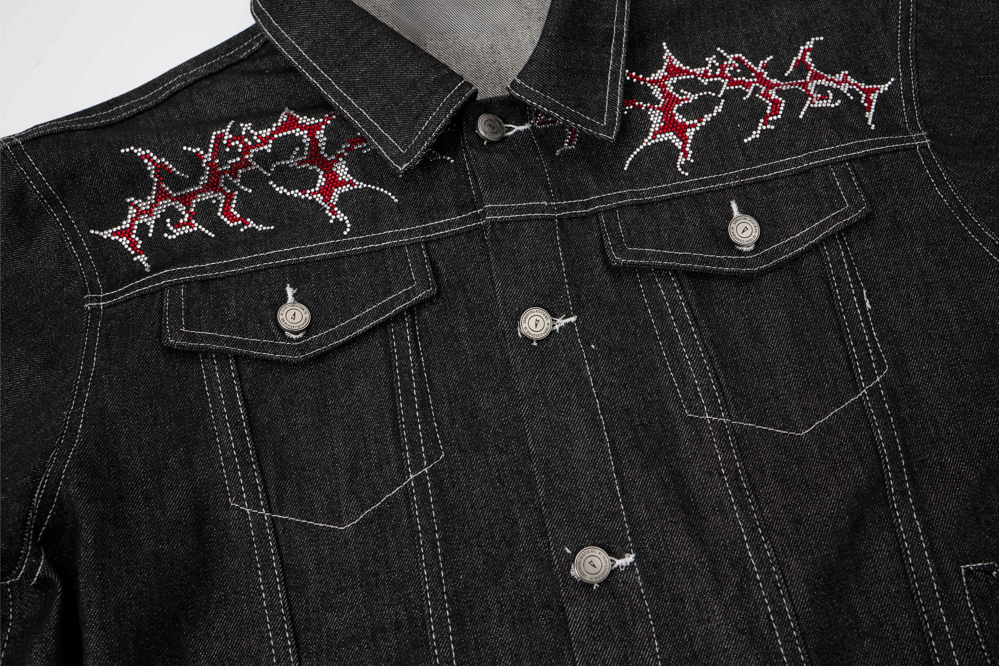 Omirad Graphic Denim Jacket