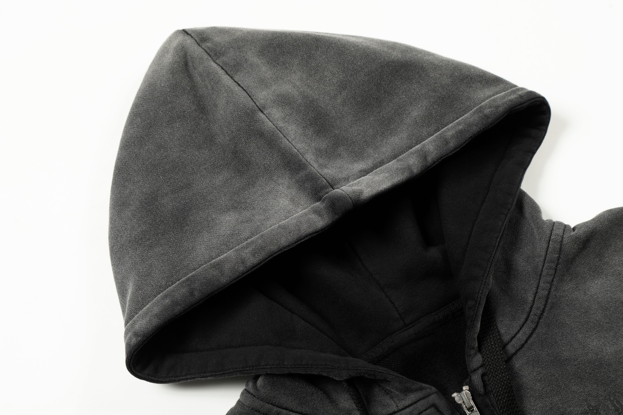 Omirad Gradient Graphic Zip-Up Hoodie