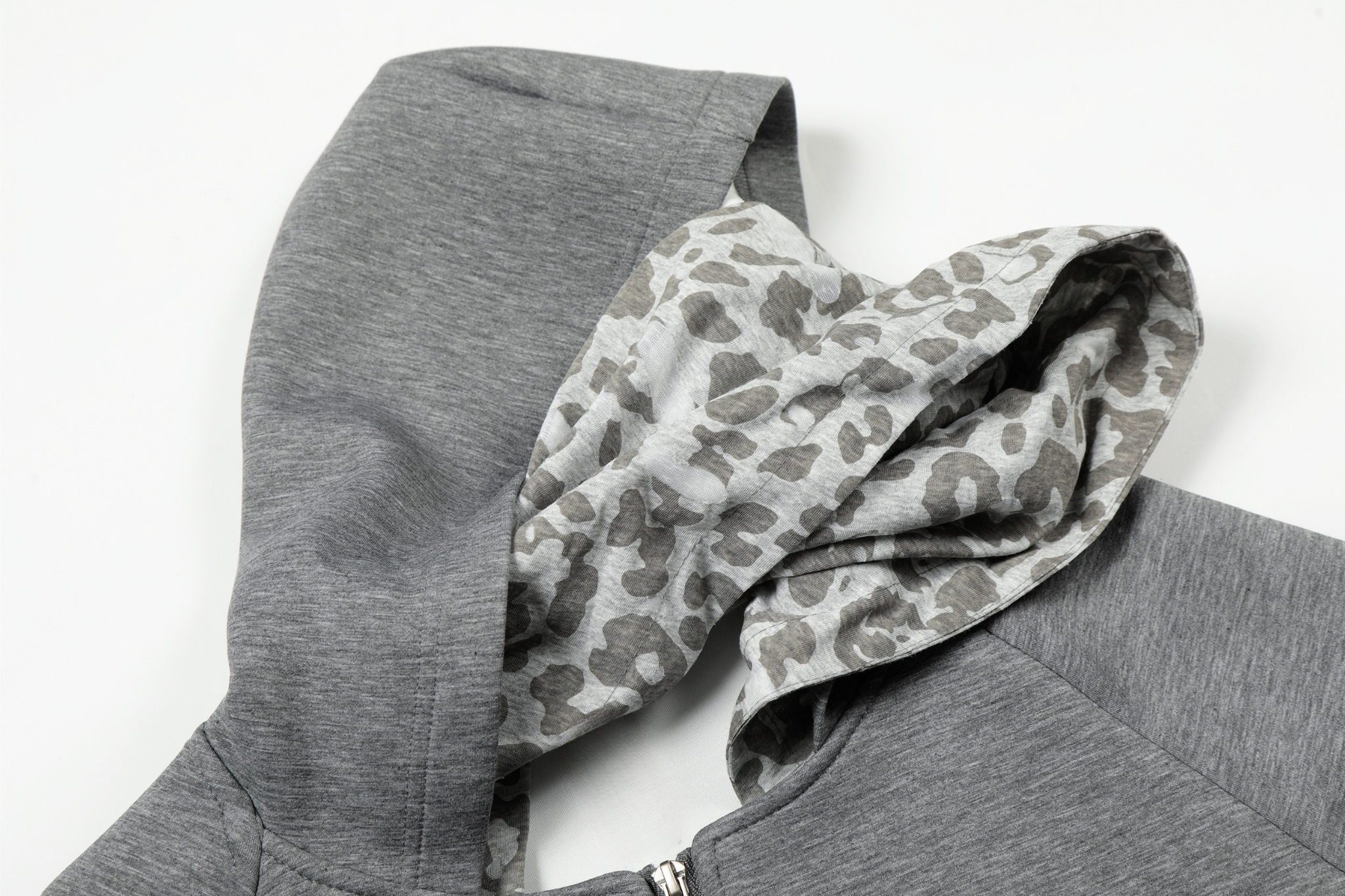 Omirad Layered Zip-Up Hoodie