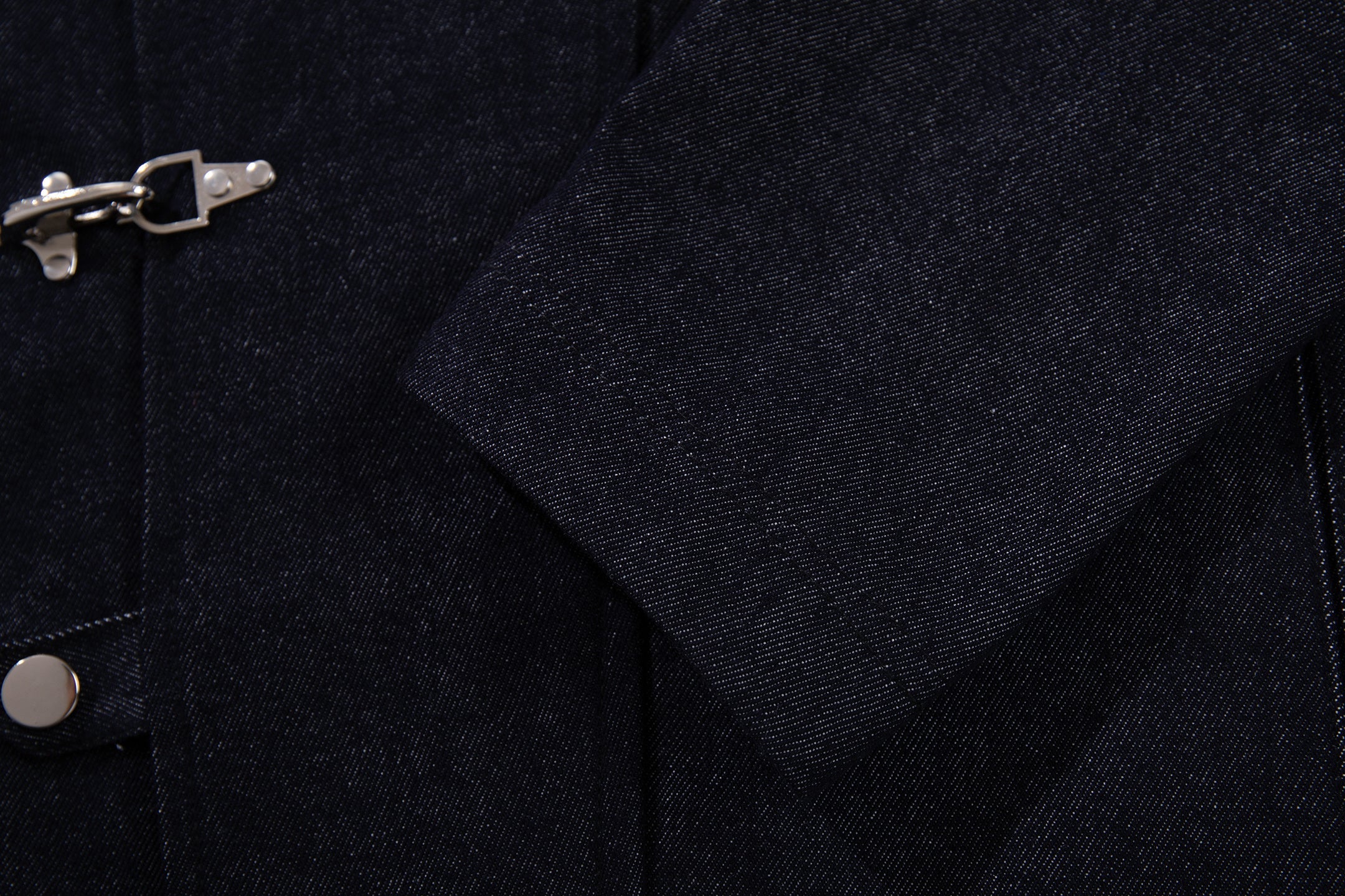 Omirad Buckle Detail Denim Jacket