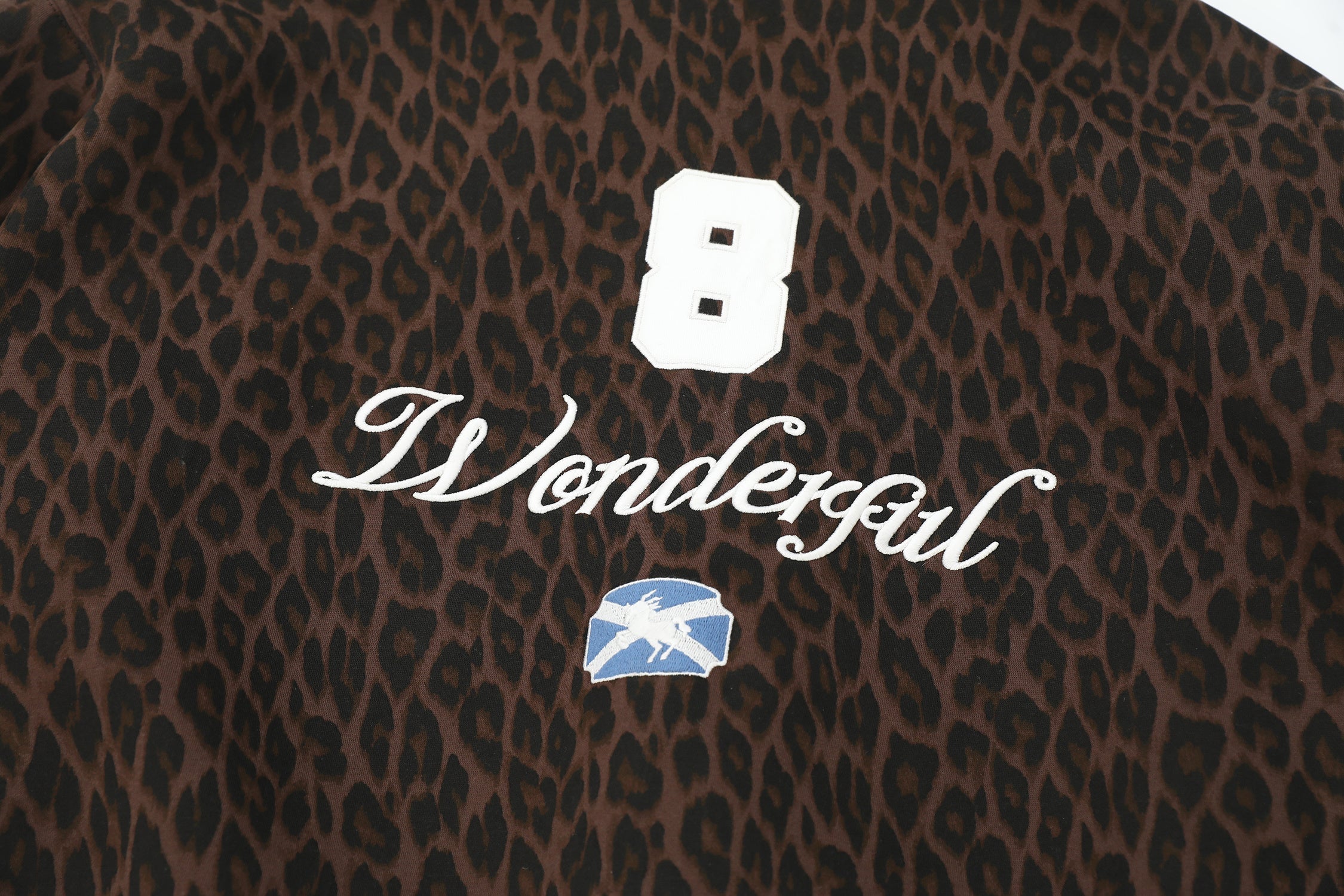 Omirad Leopard Crest Zip Hoodie