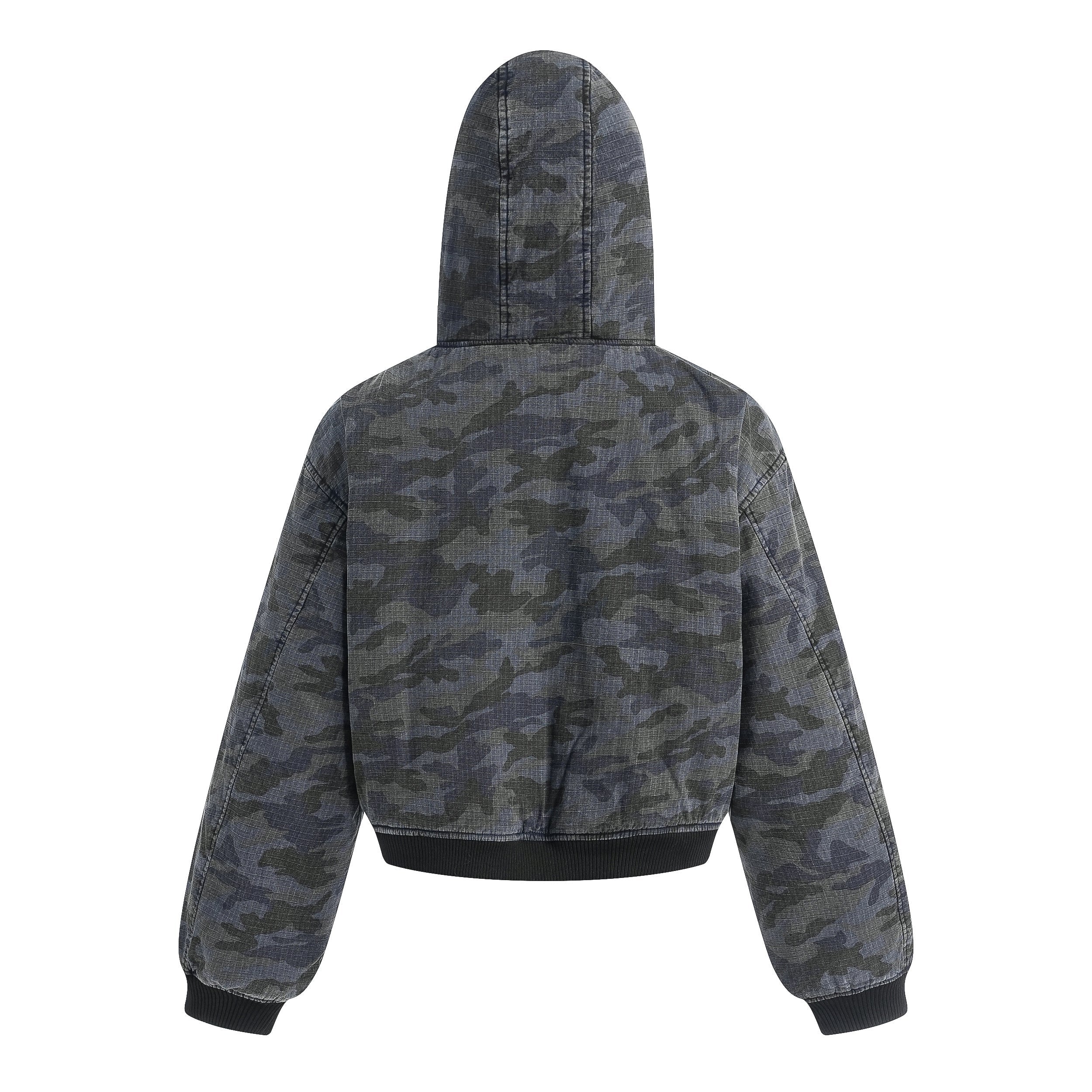 Omirad Reversible Camo Hooded Jacket