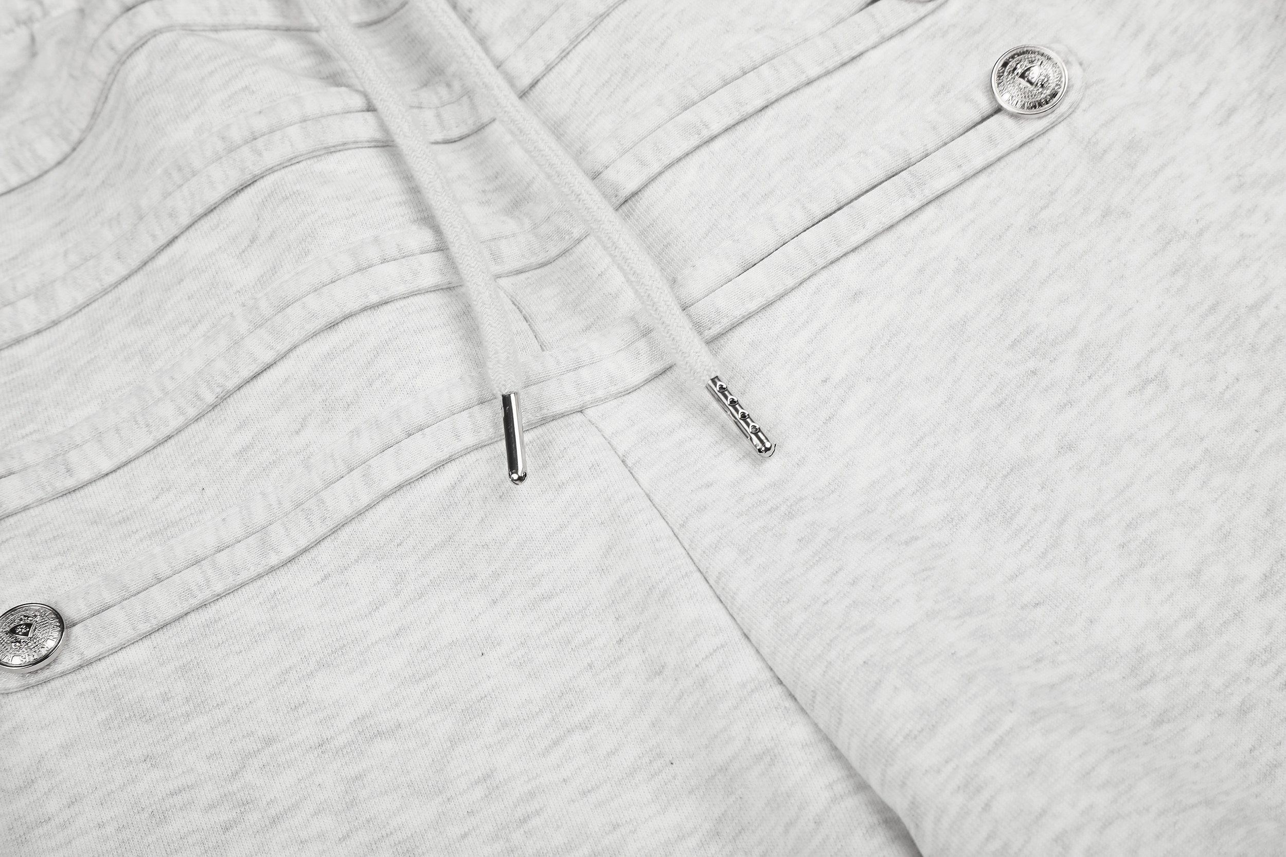 Omirad Military Button Wide Leg Sweatpants