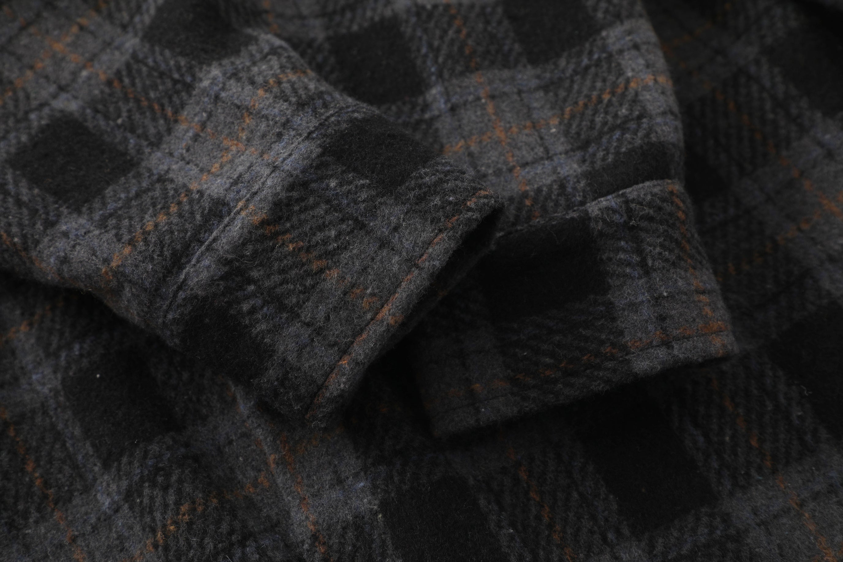 Omirad Hooded Flannel Overshirt