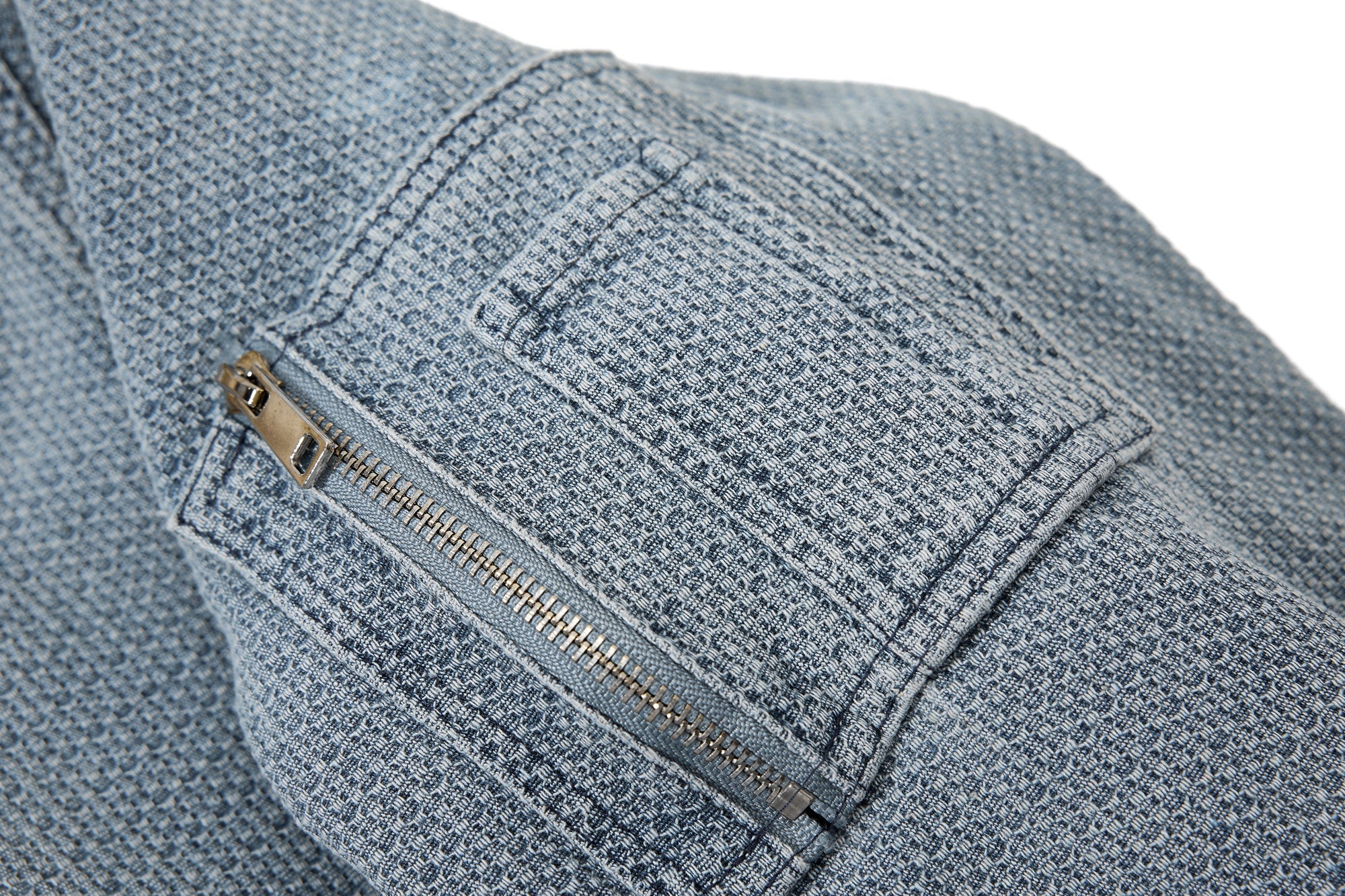 Omirad Fur-Trim Washed Hooded Jacket