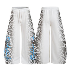 Omirad Leopard Fade Wide-Leg Sweatpants
