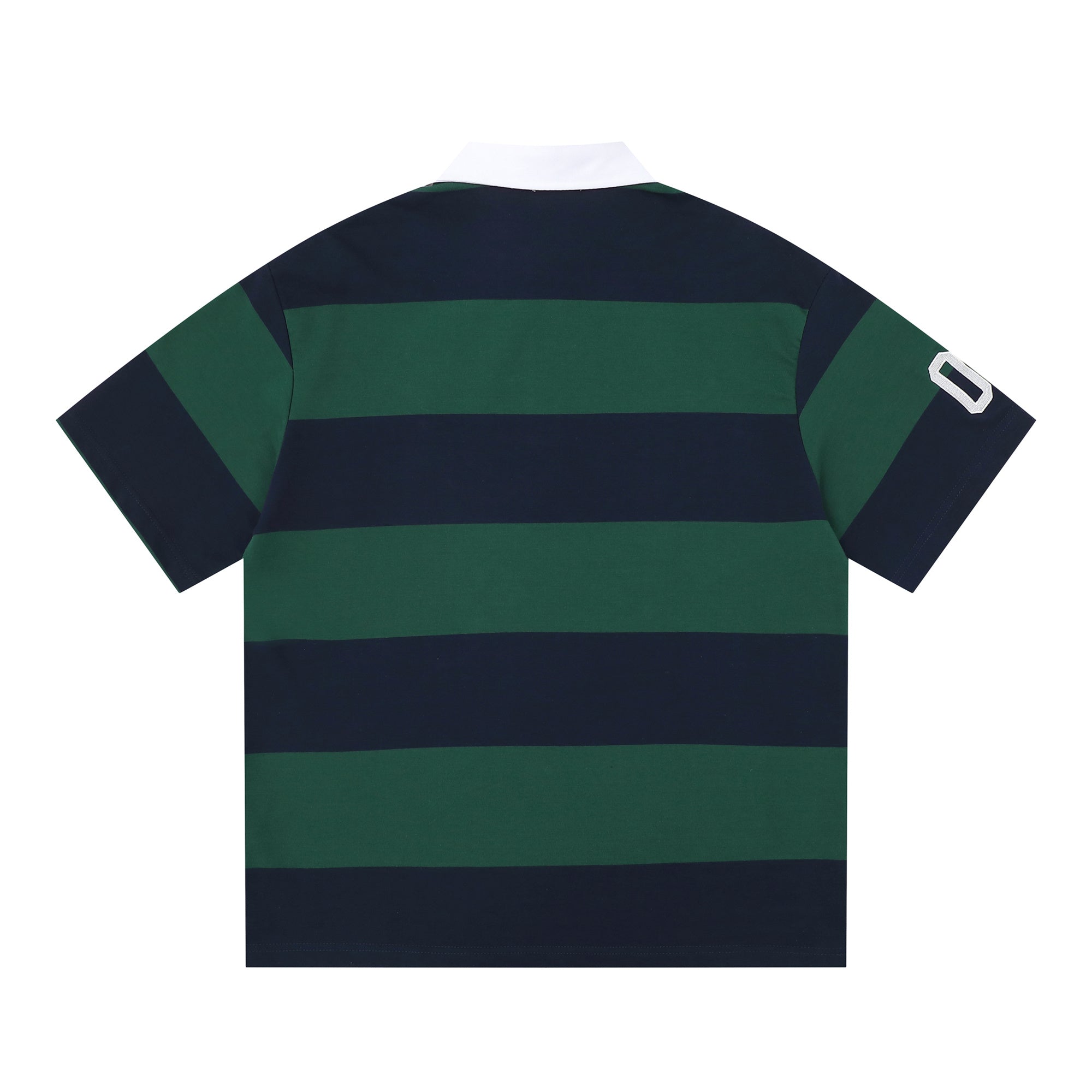 Omirad Striped Rugby Polo