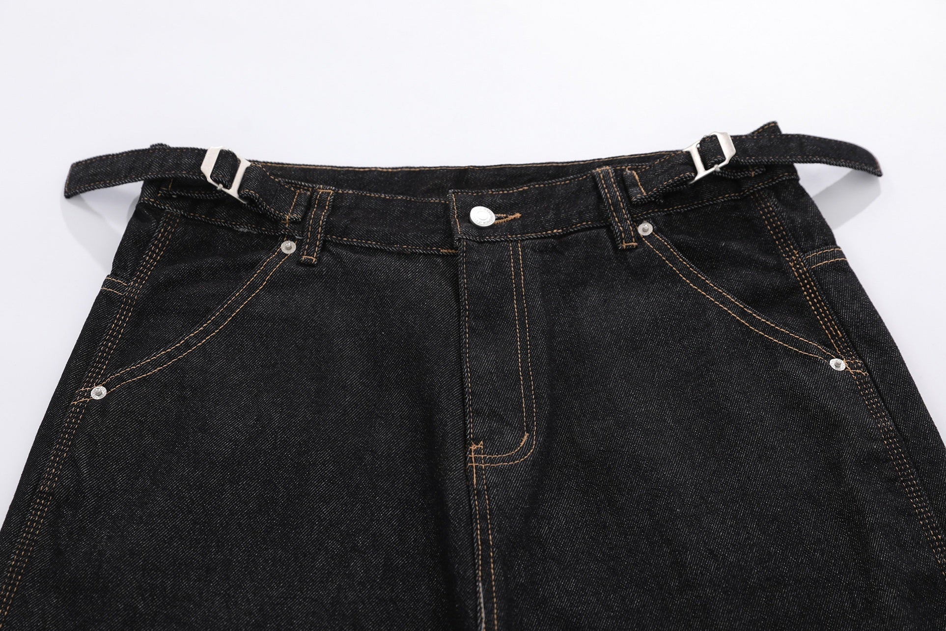 Omirad “Raw Edge Denim Cargo Shorts”