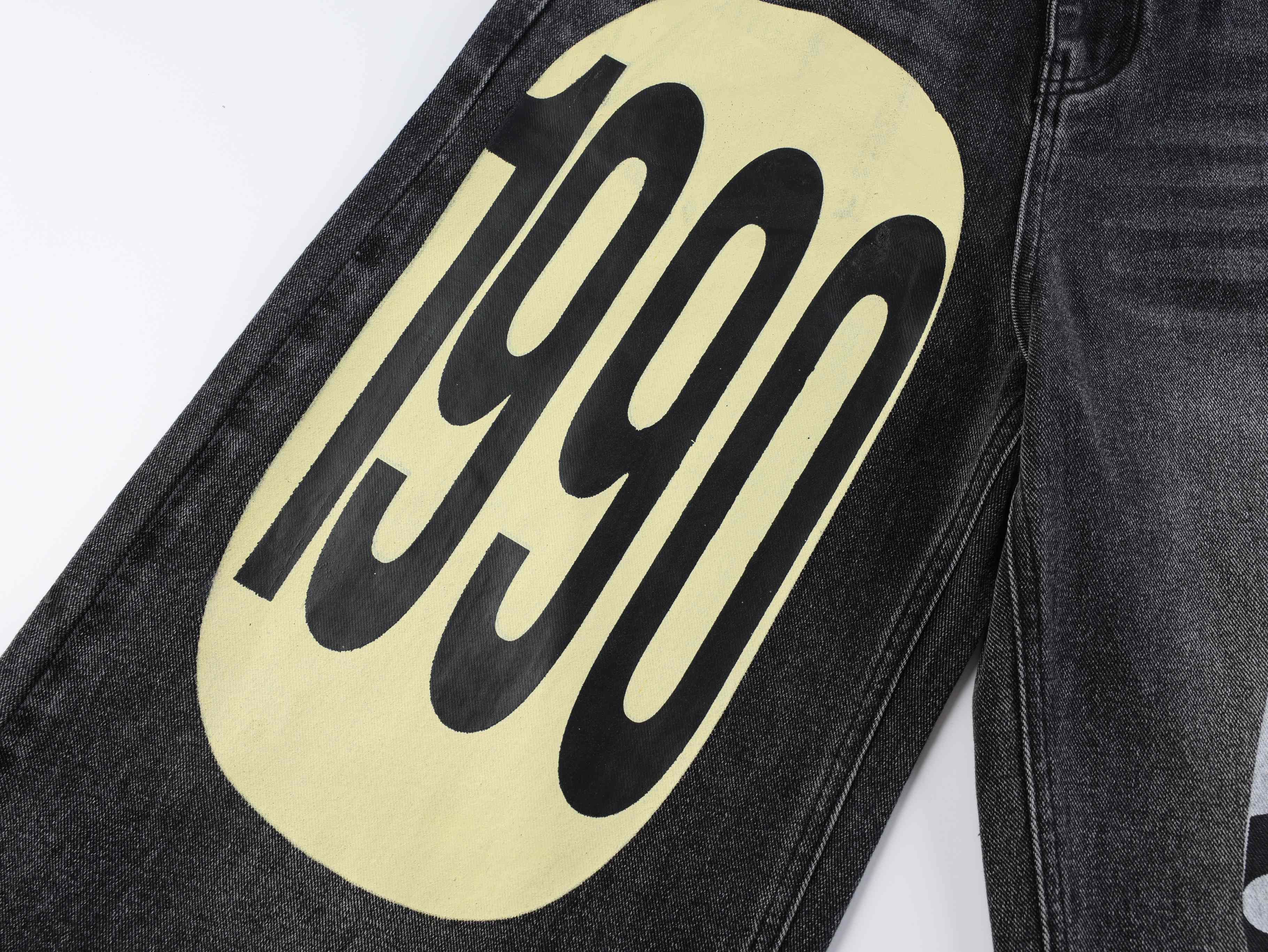 Omirad 1990 Graphic Wide-Leg Jeans