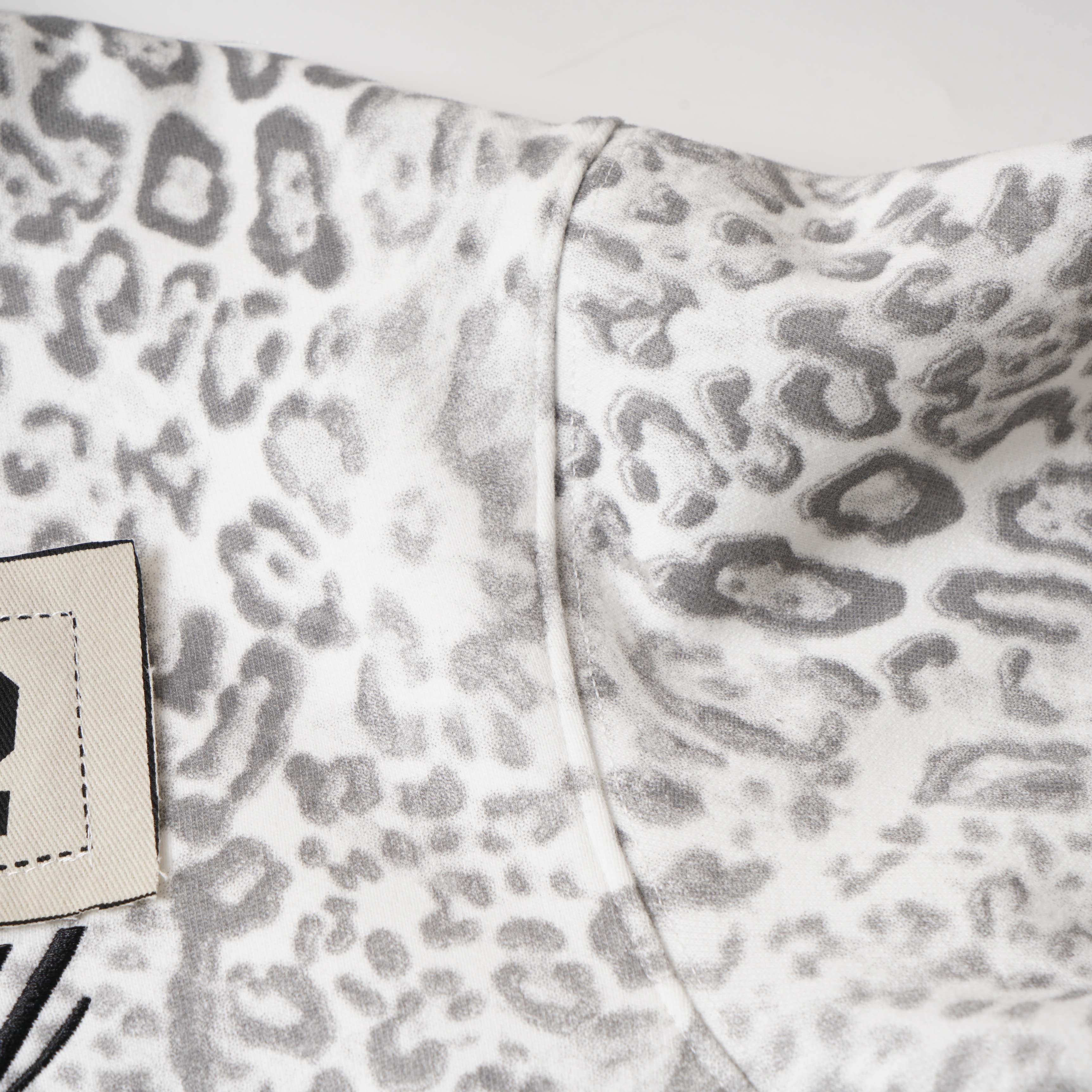 Omirad Leopard Print Zip-Up Hoodie