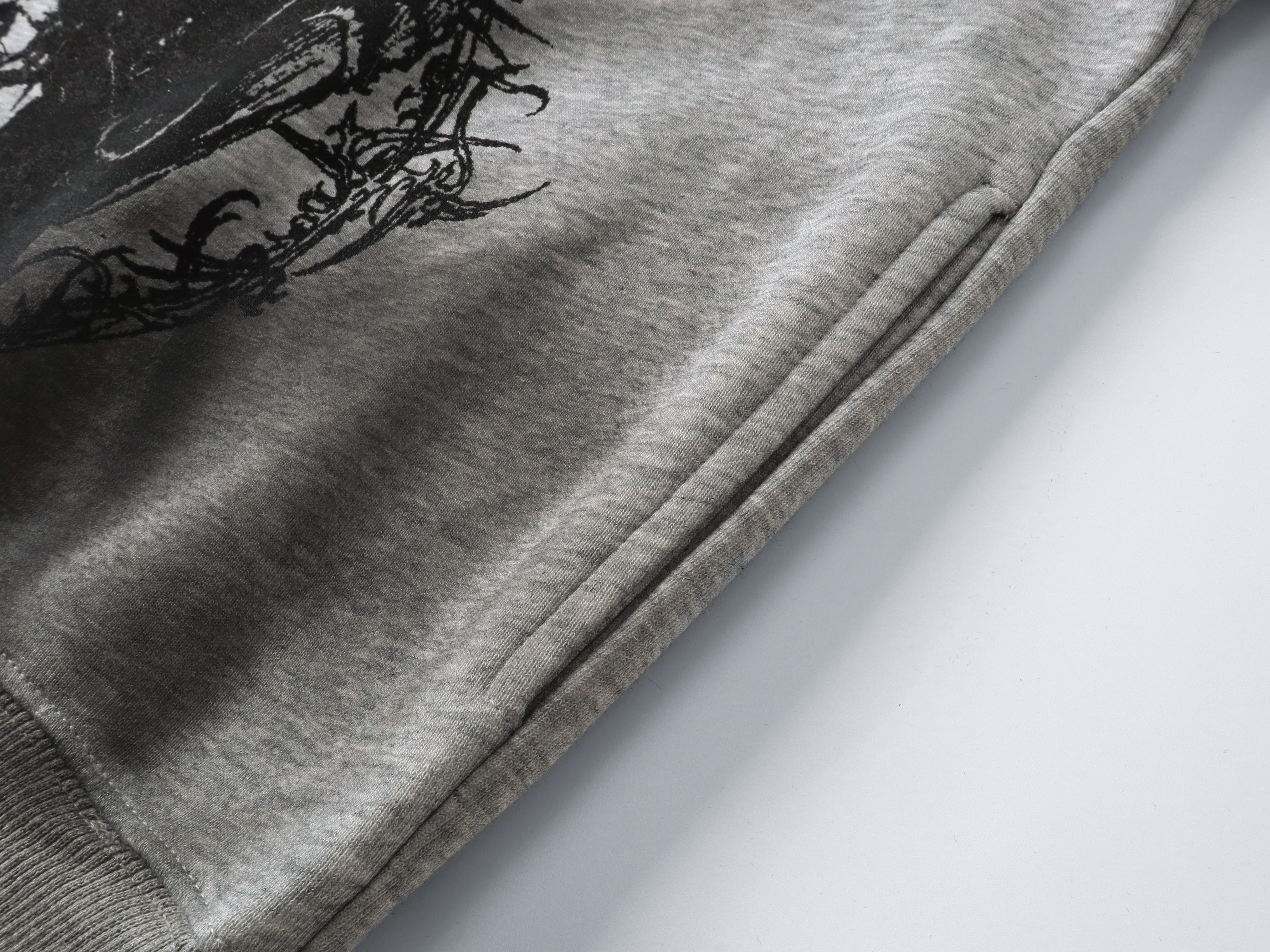 Omirad Gothic Fur-Trim Zip-Up Hoodie