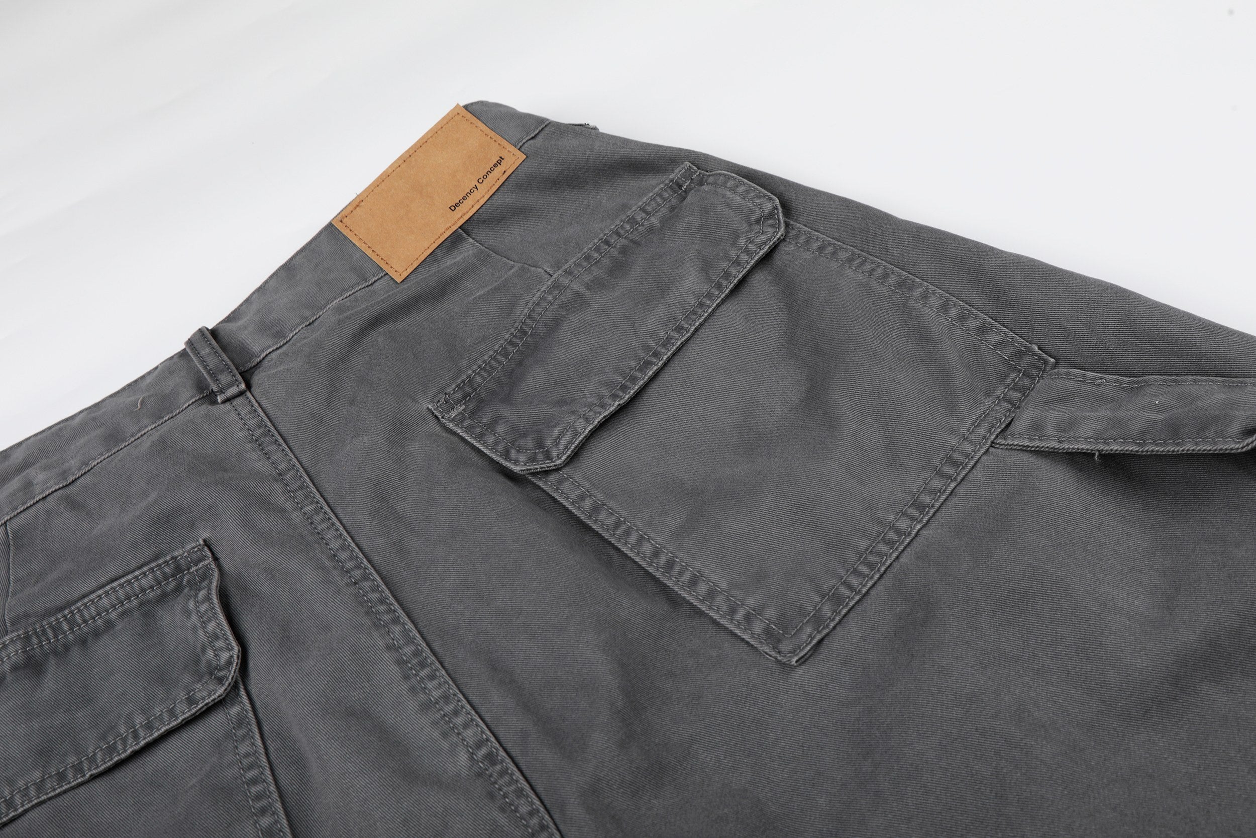 Omirad Vintage Utility Denim Shorts
