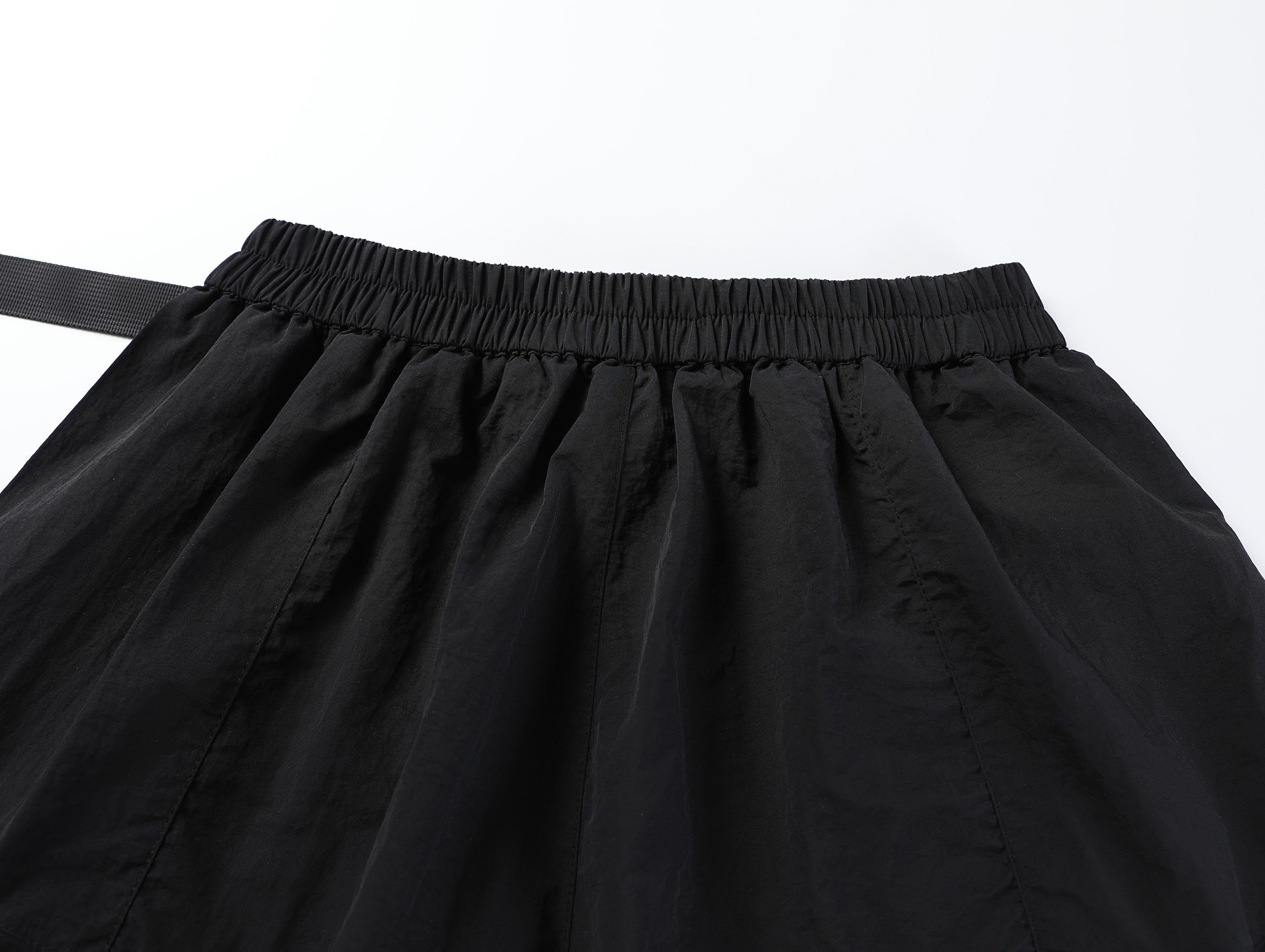 Omirad Draped Wide-Leg Shorts