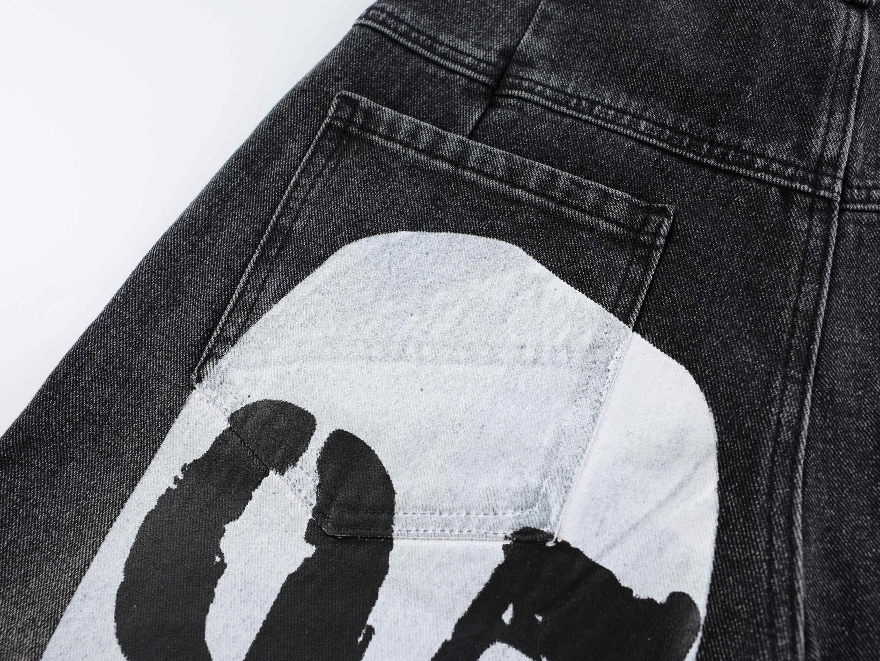 Omirad 1990 Graphic Wide-Leg Jeans