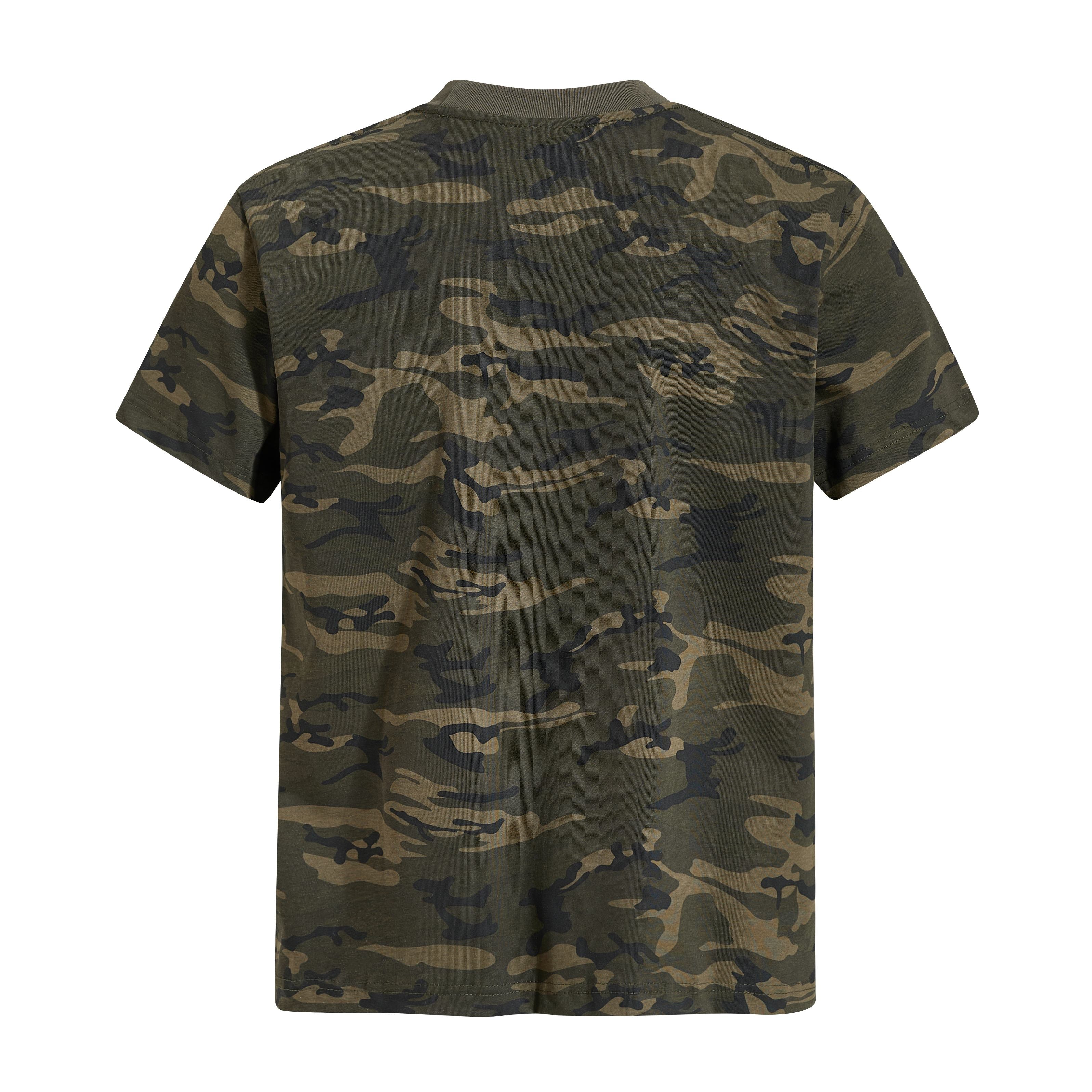 Omirad Camo Script Graphic T-Shirt