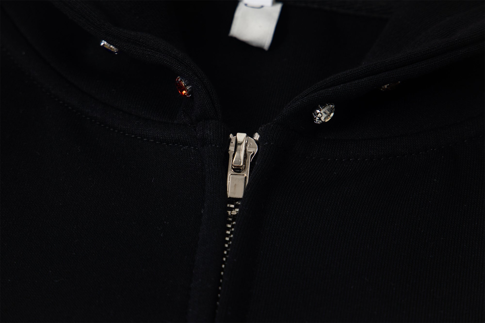 Omirad “MAKE” Studded Zip Hoodie