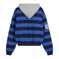 Omirad Striped Zip Hoodie