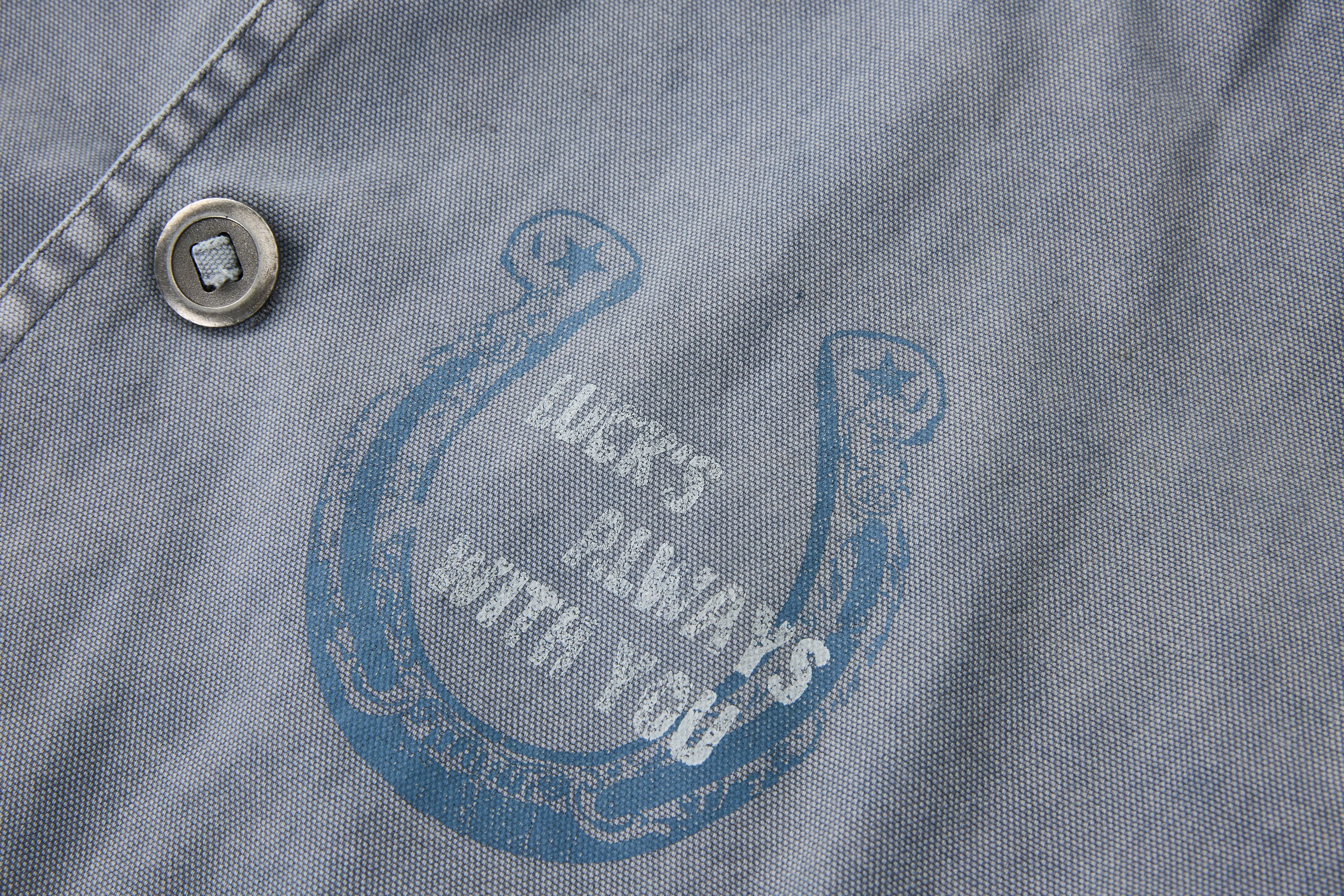 Omirad Vintage Washed Varsity Jacket