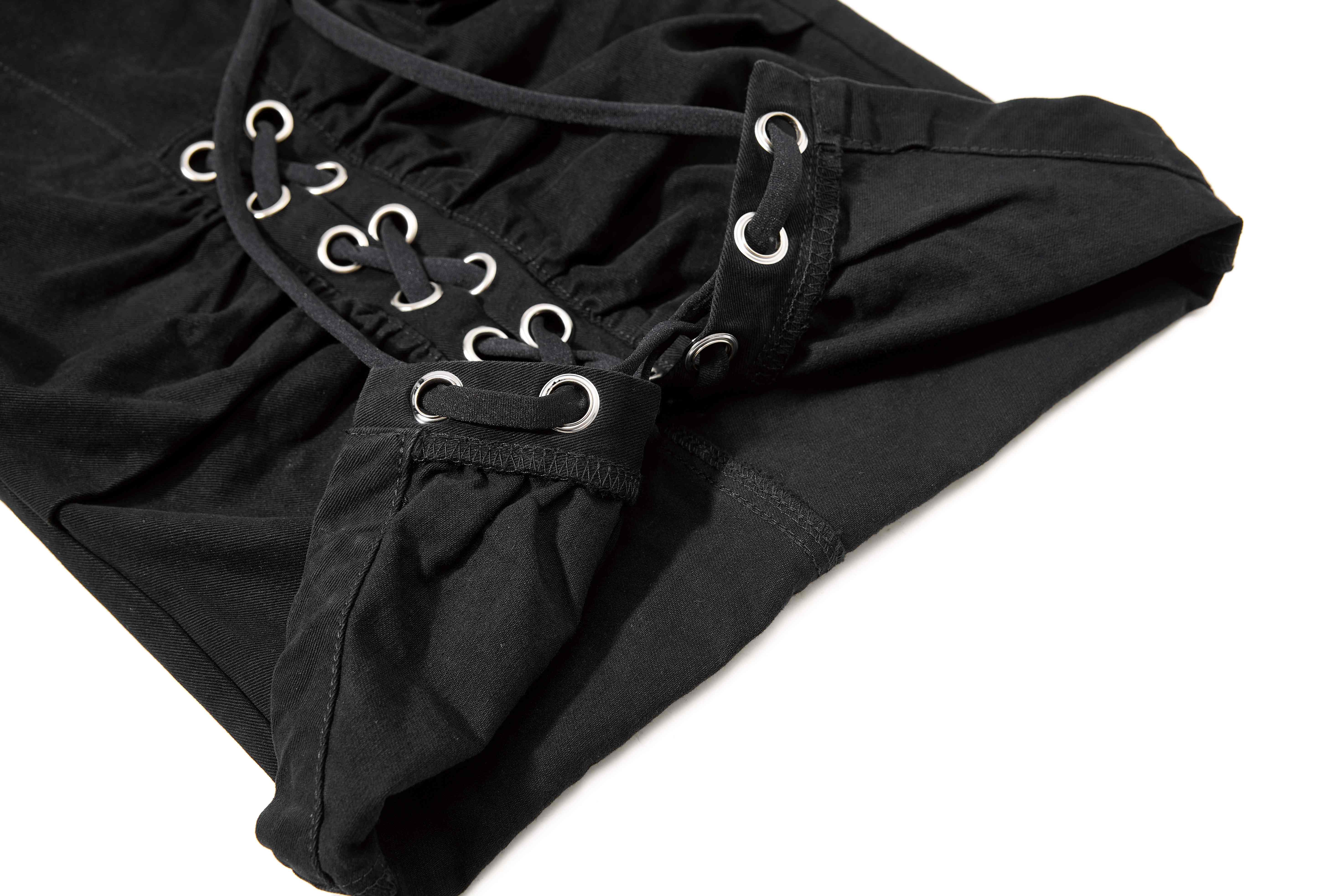 Omirad Lace-Up Utility Cargo Shorts