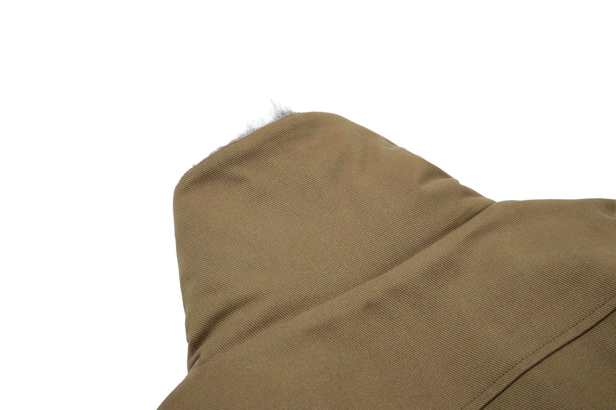 Omirad Fur-Lined High-Neck Cotton Jacket