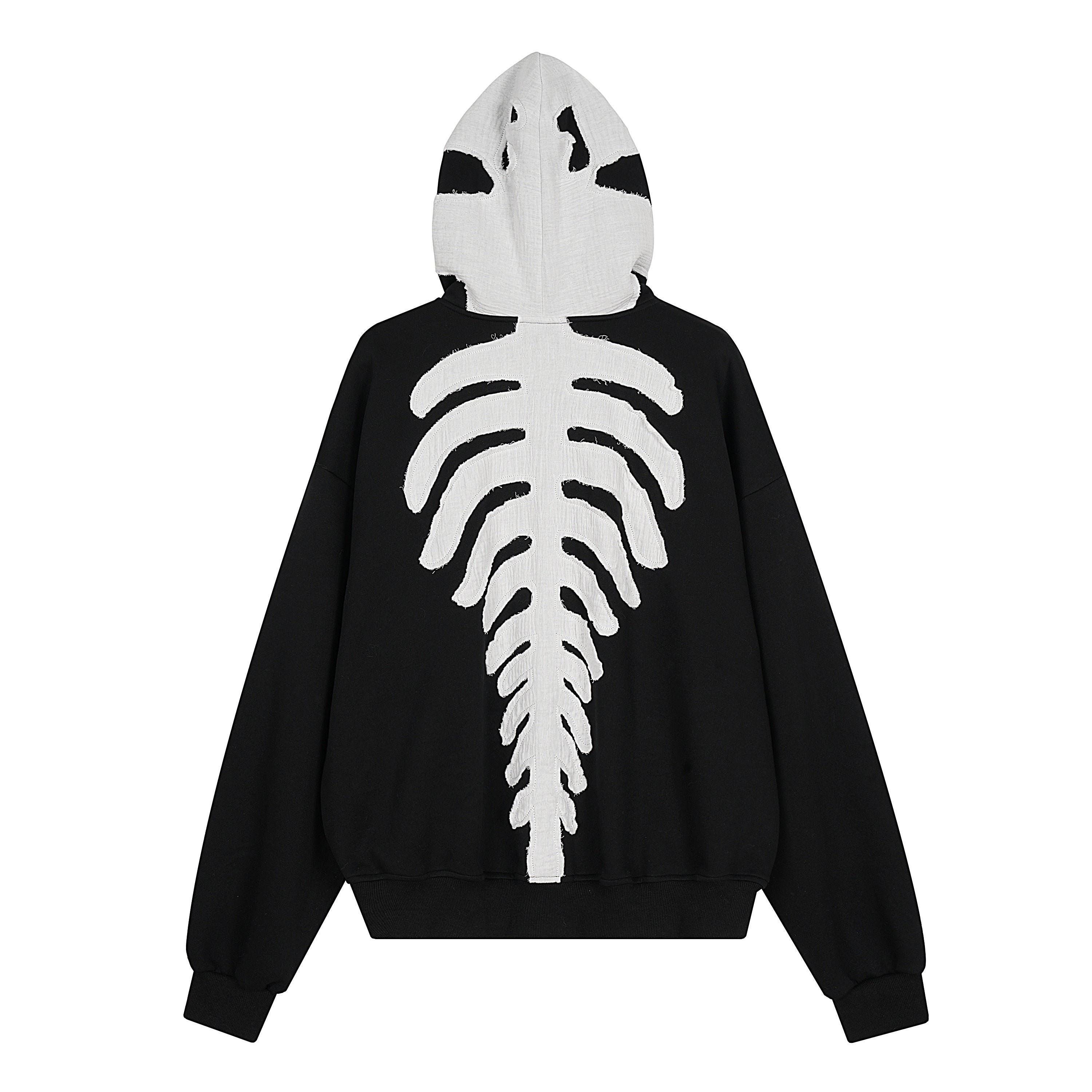 Omirad Skeleton Zip-Up Hoodie