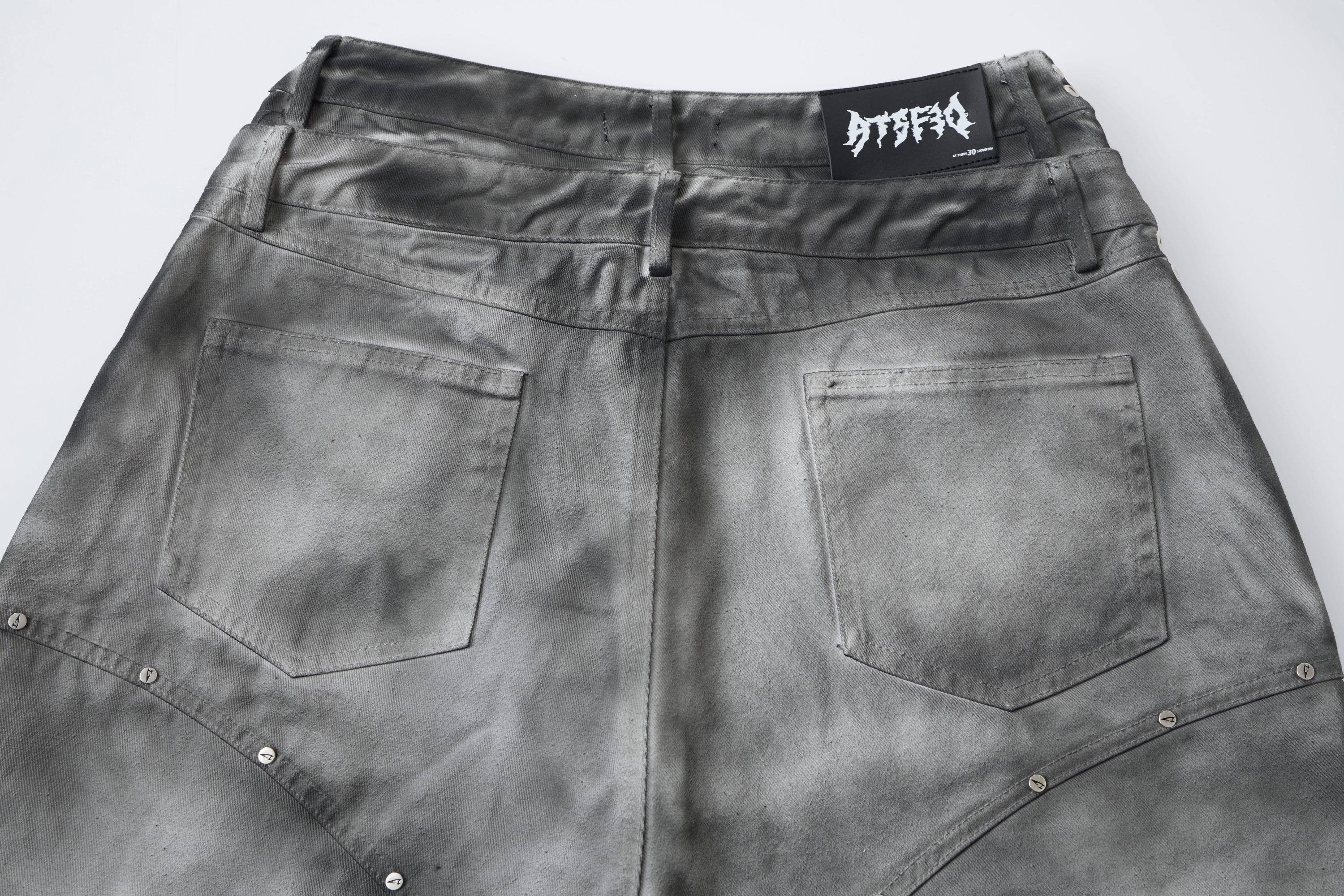 Omirad Tribal Spike Jorts