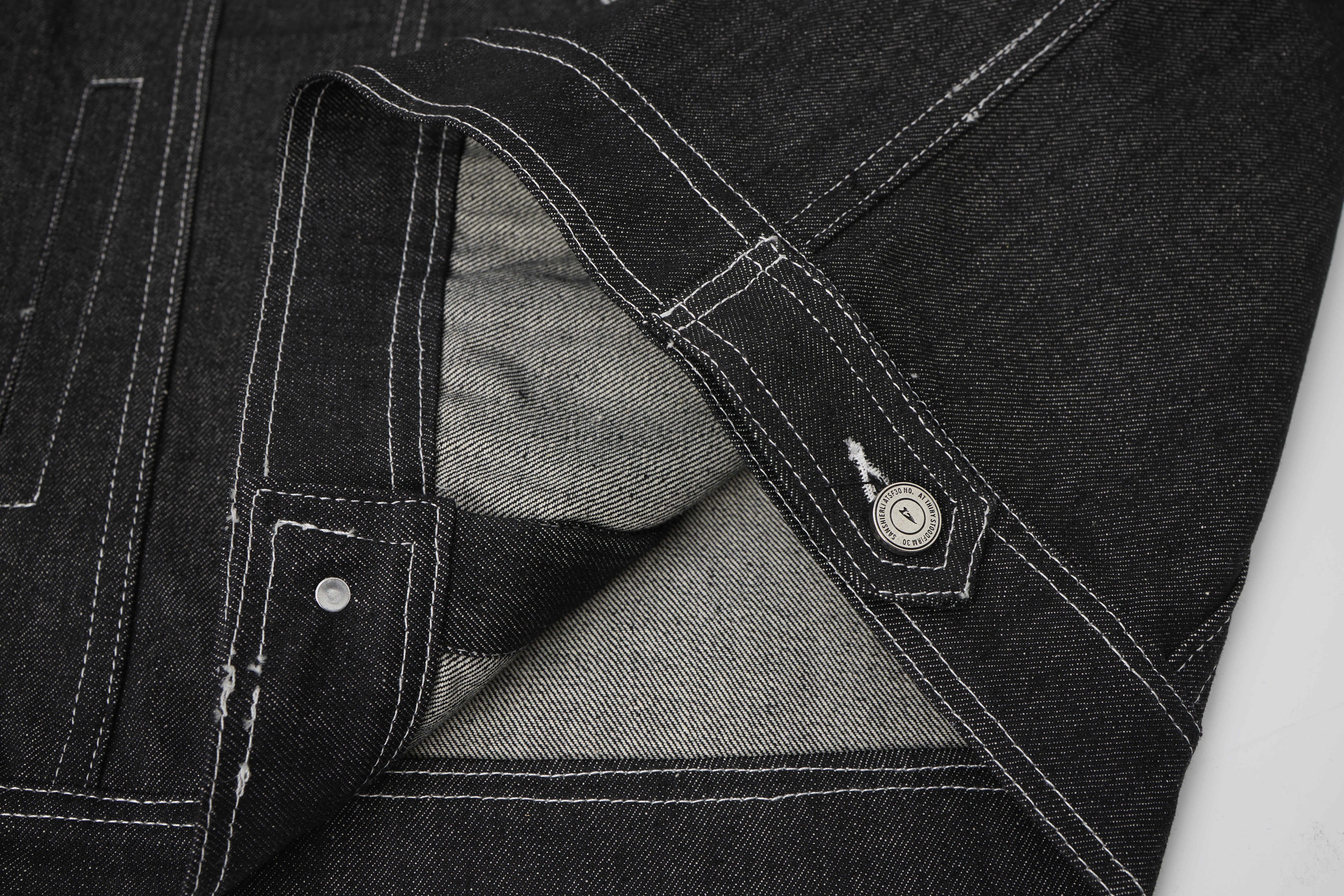 Omirad Graphic Denim Jacket