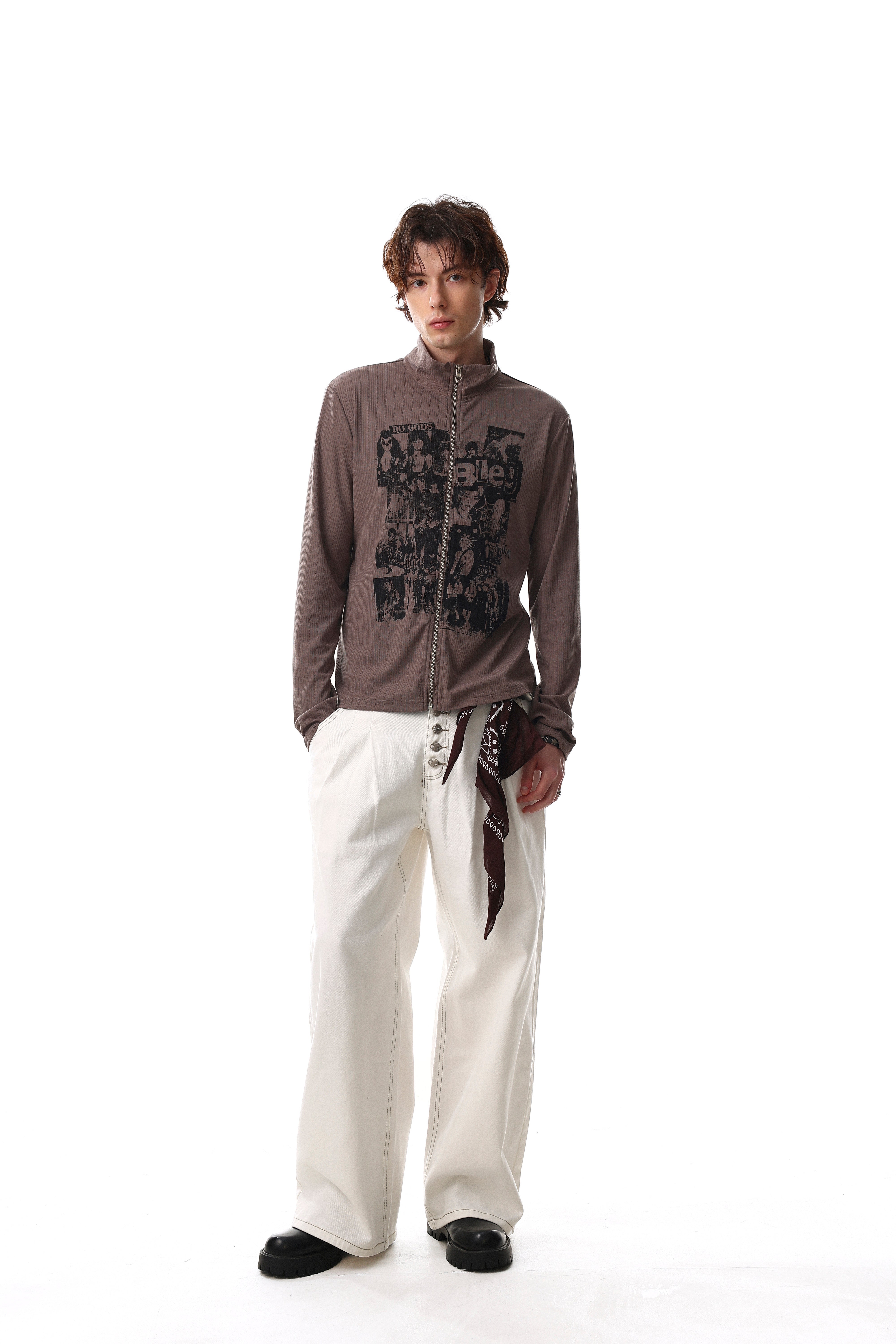 Omirad Graphic Zip Track Jacket