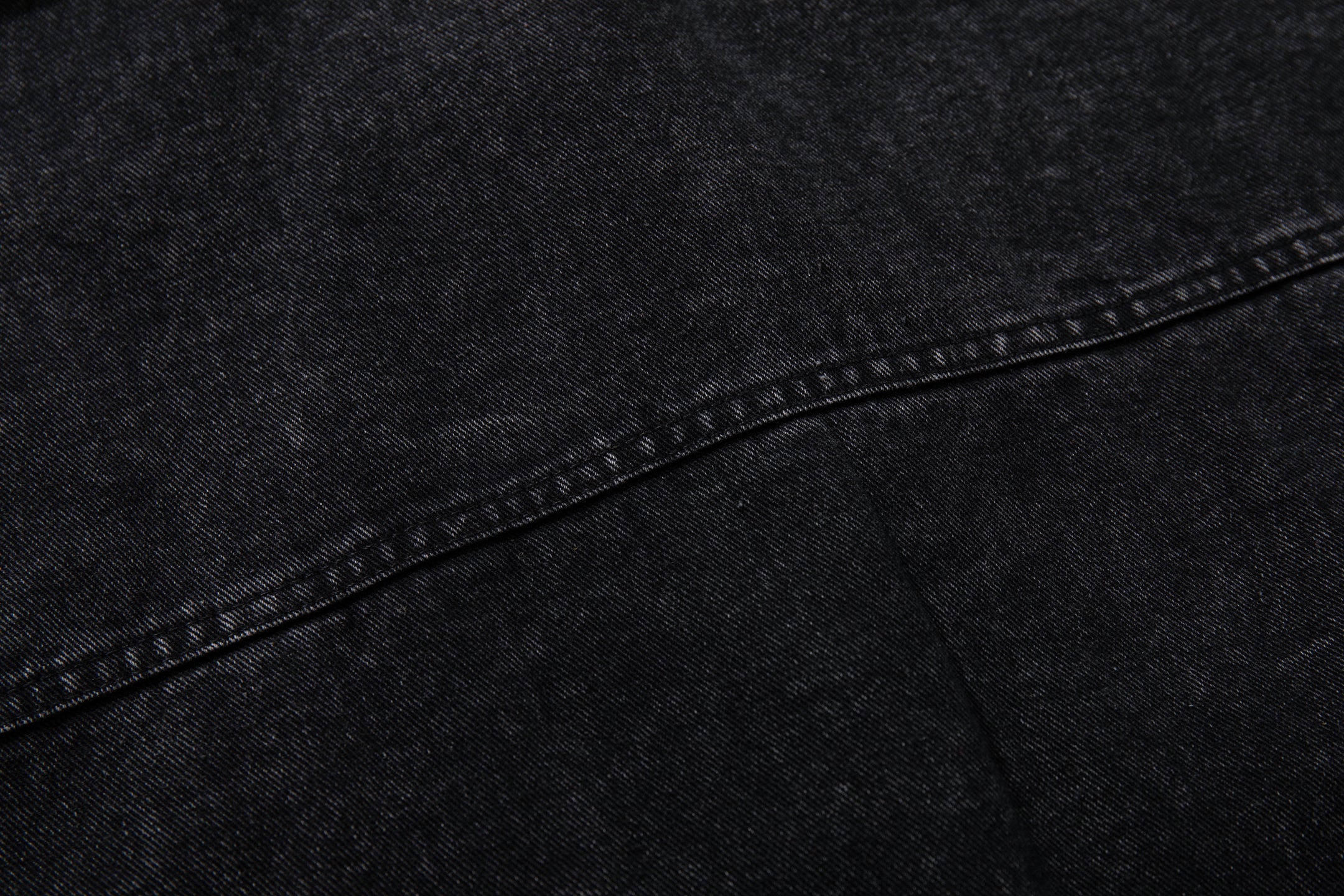 Omirad Toggle-Front Washed Denim Hoodie