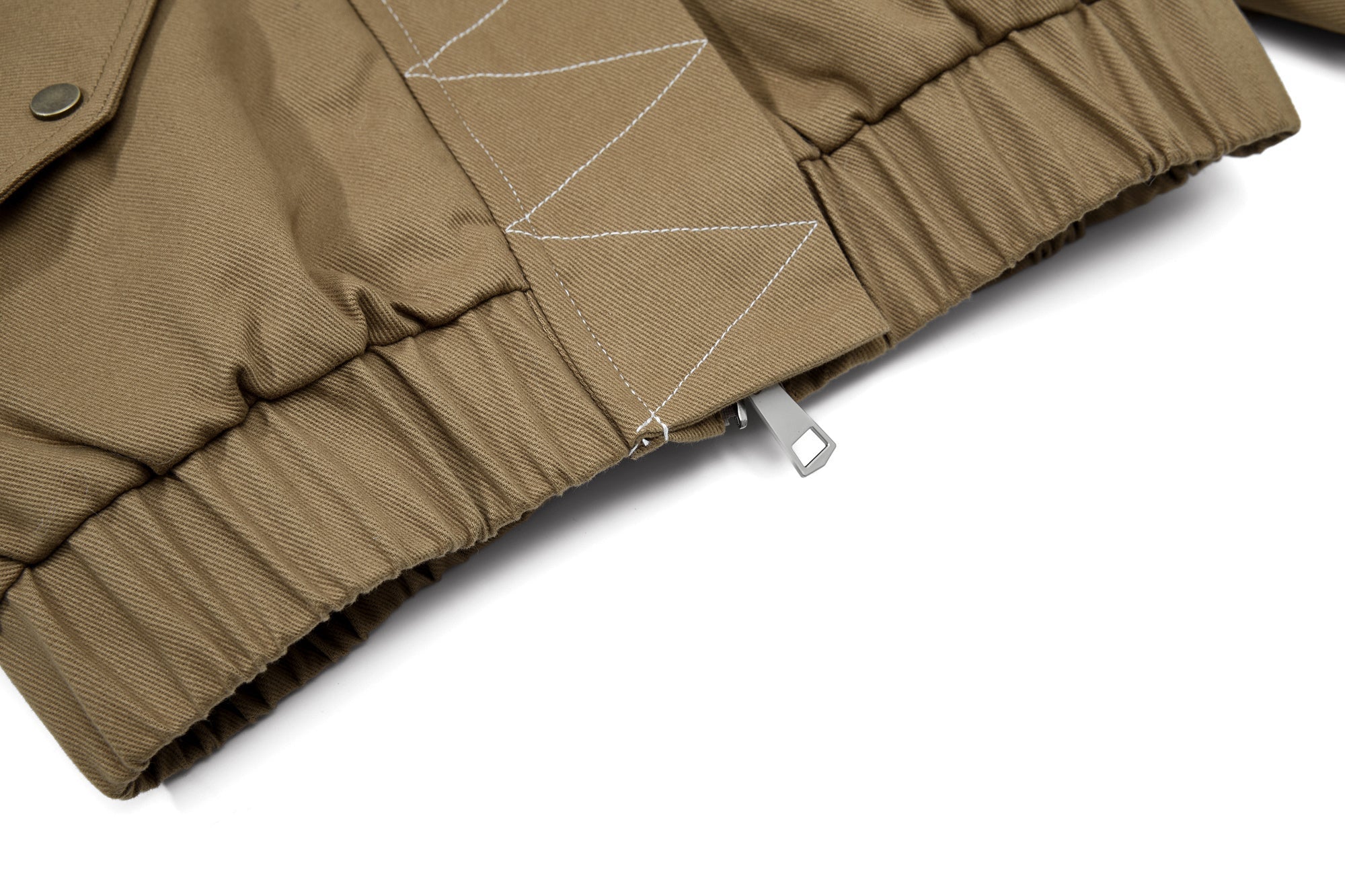 Omirad Fur-Lined High-Neck Cotton Jacket