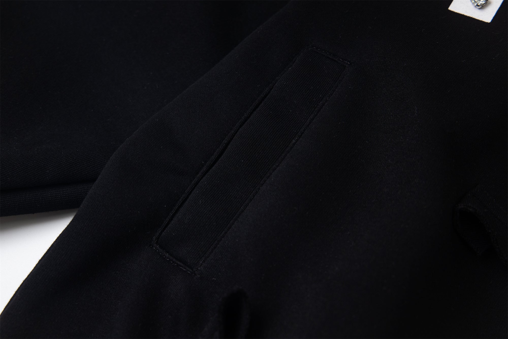 Omirad “MAKE” Studded Zip Hoodie