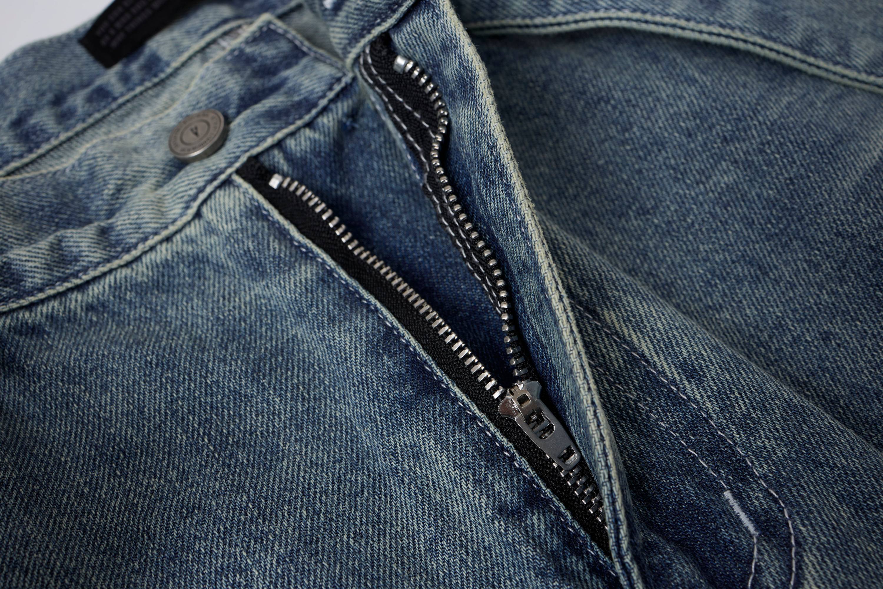 Omirad Web Panel Strap Denim Shorts