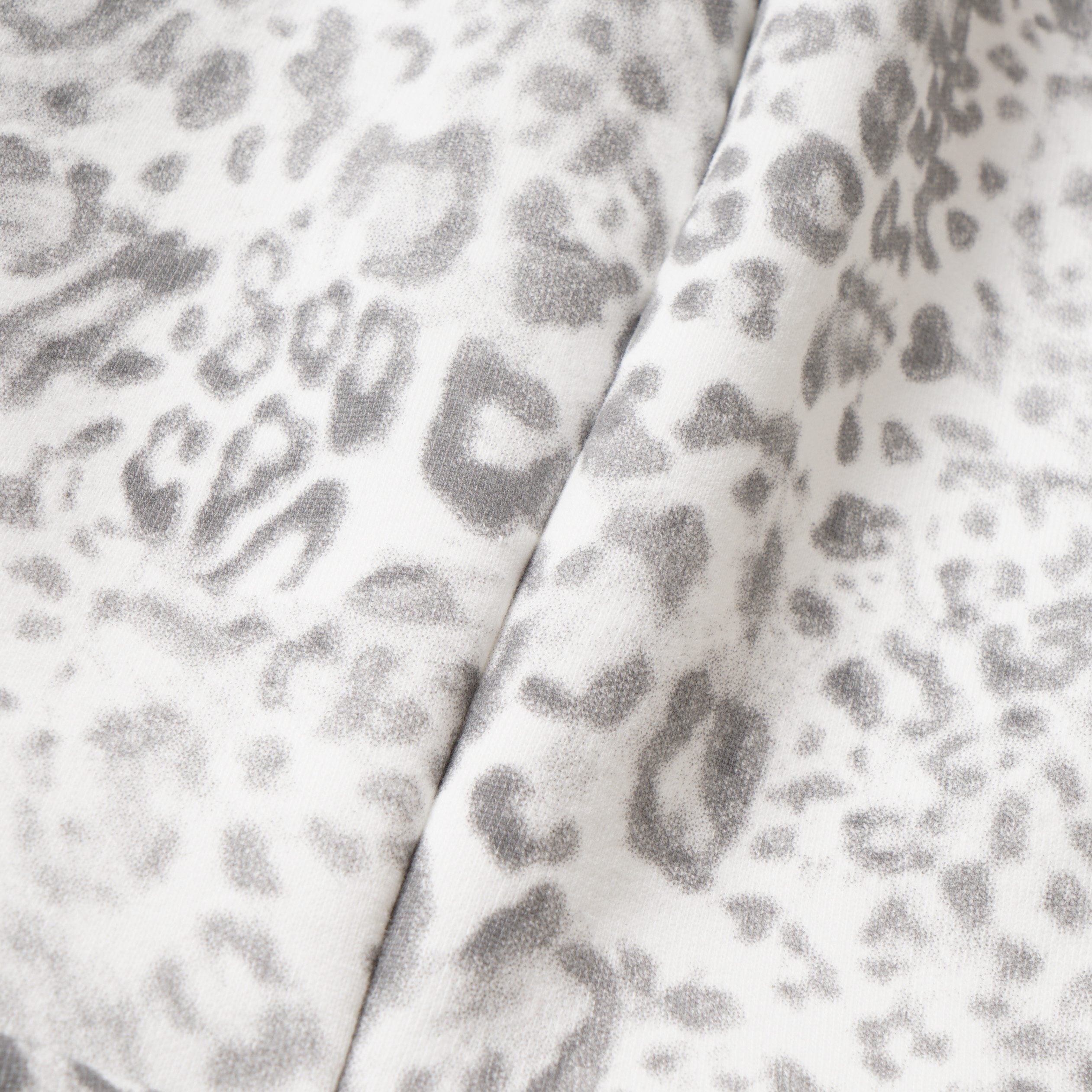 Omirad Leopard Print Zip-Up Hoodie