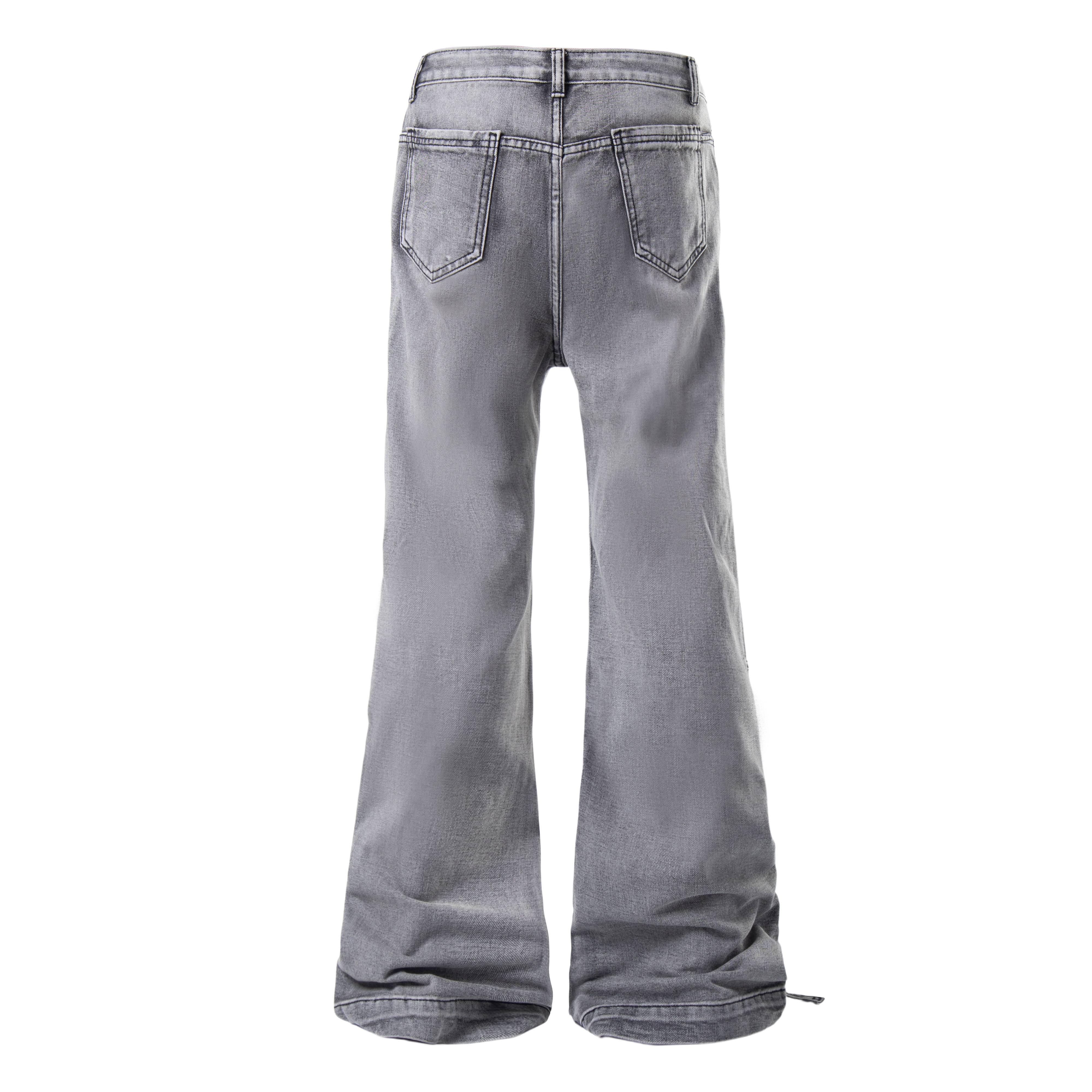 Omirad Distressed Flare Jeans