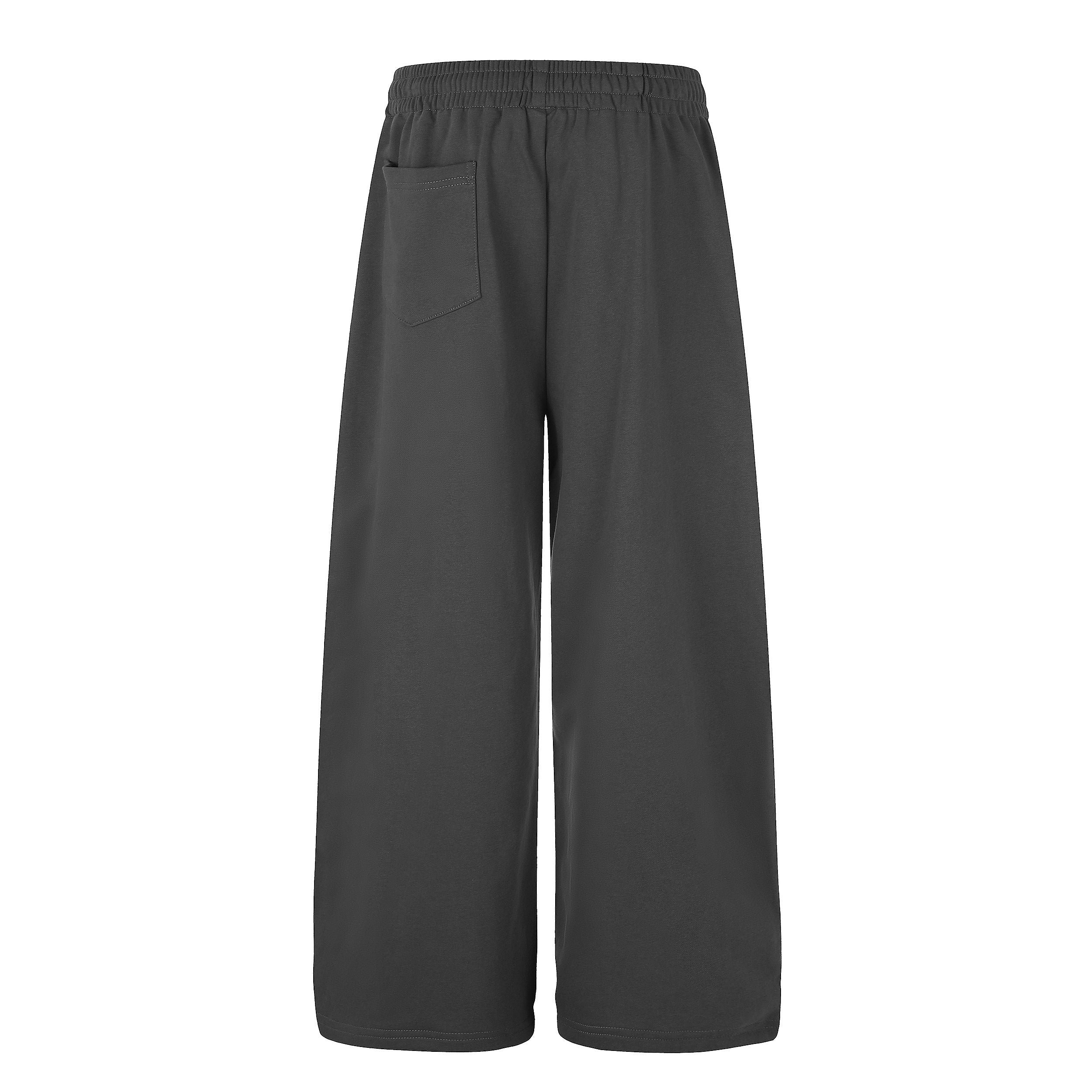 Omirad Military Button Wide Leg Sweatpants