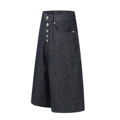 Omirad “Raw Button Denim Jorts”