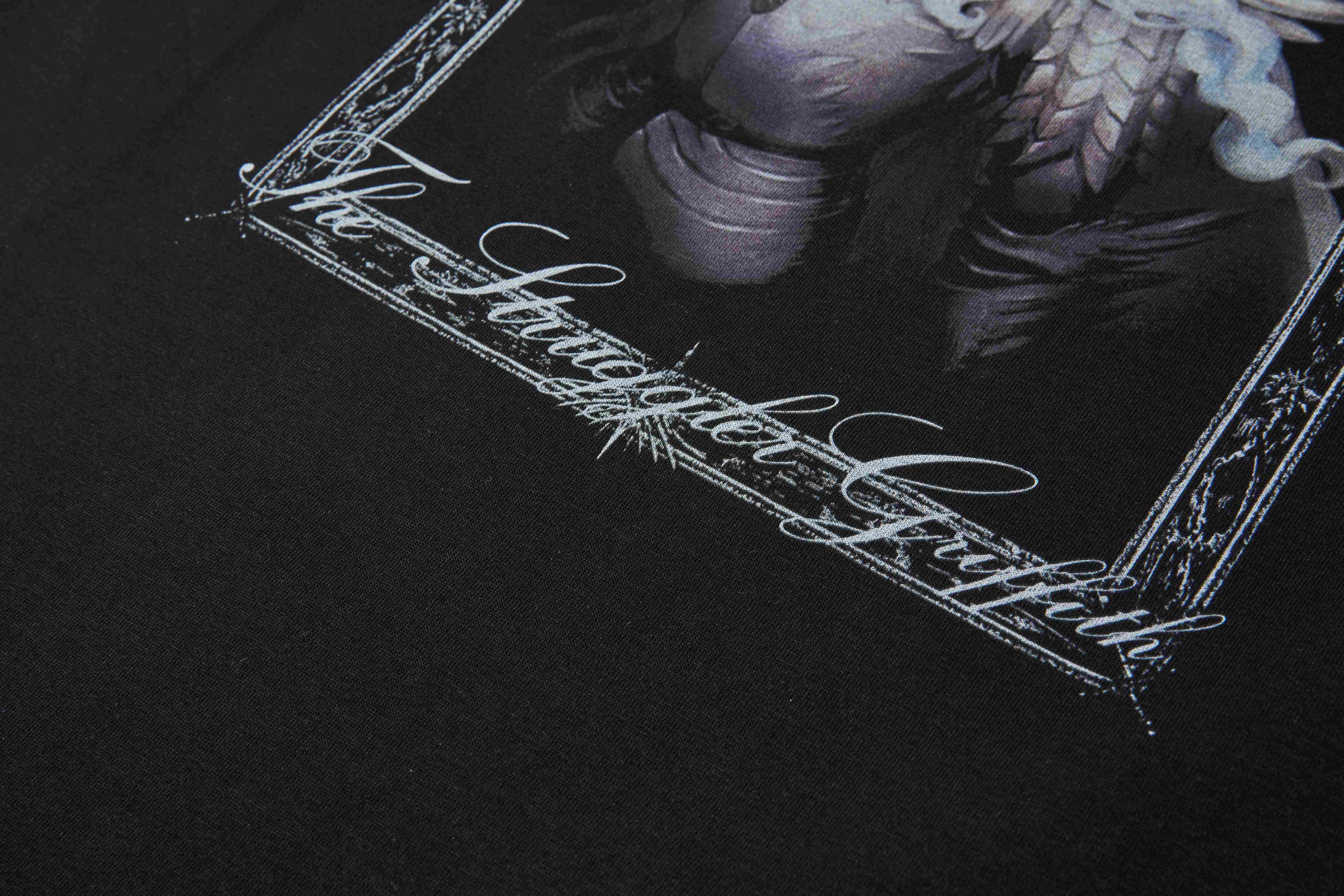 Omirad Graphic Angel Print T-Shirt
