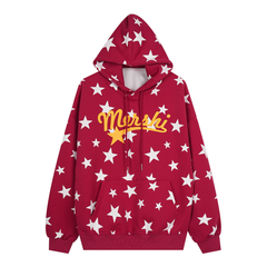 Omirad Star Pattern Hoodie