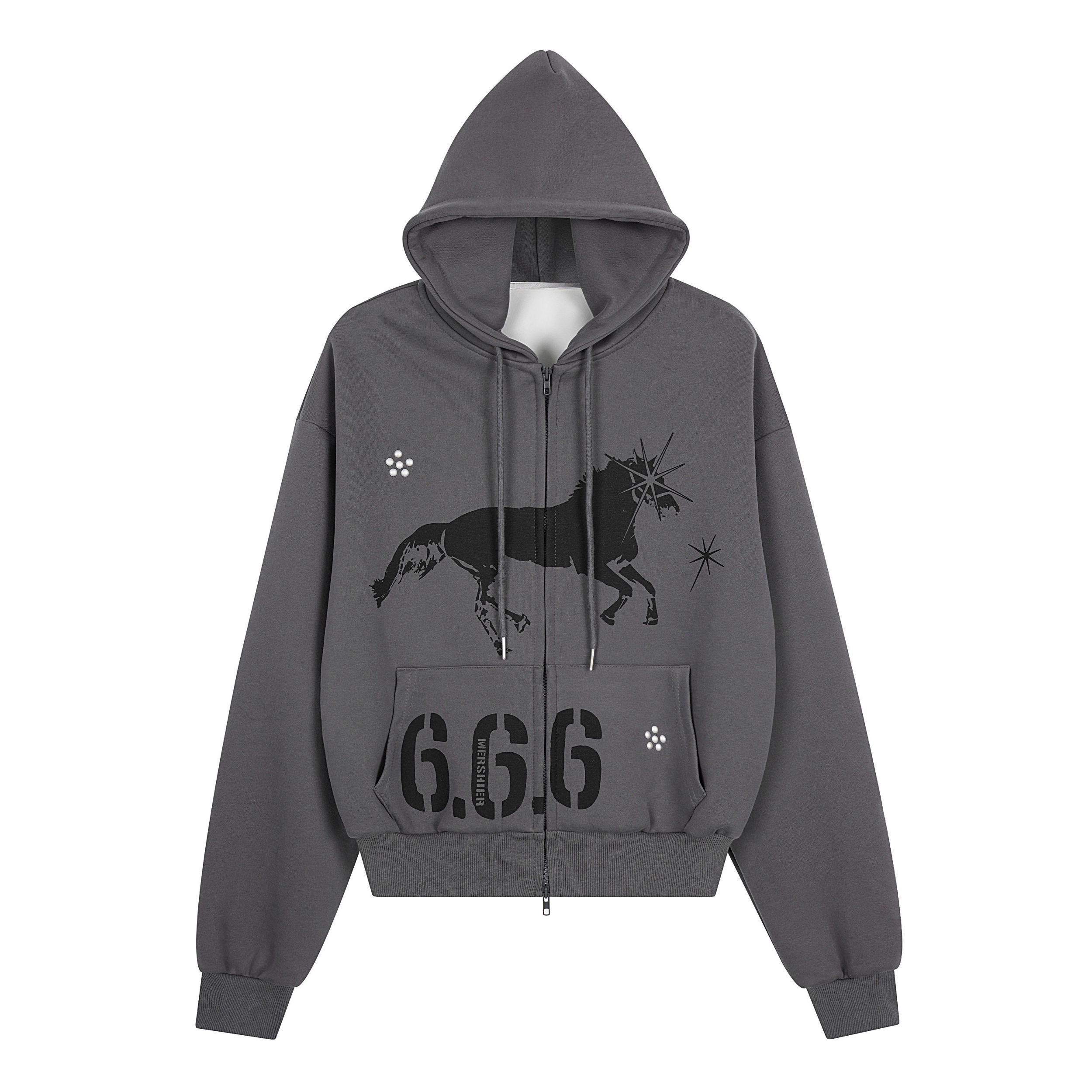 Omirad Graphic Zip Hoodie
