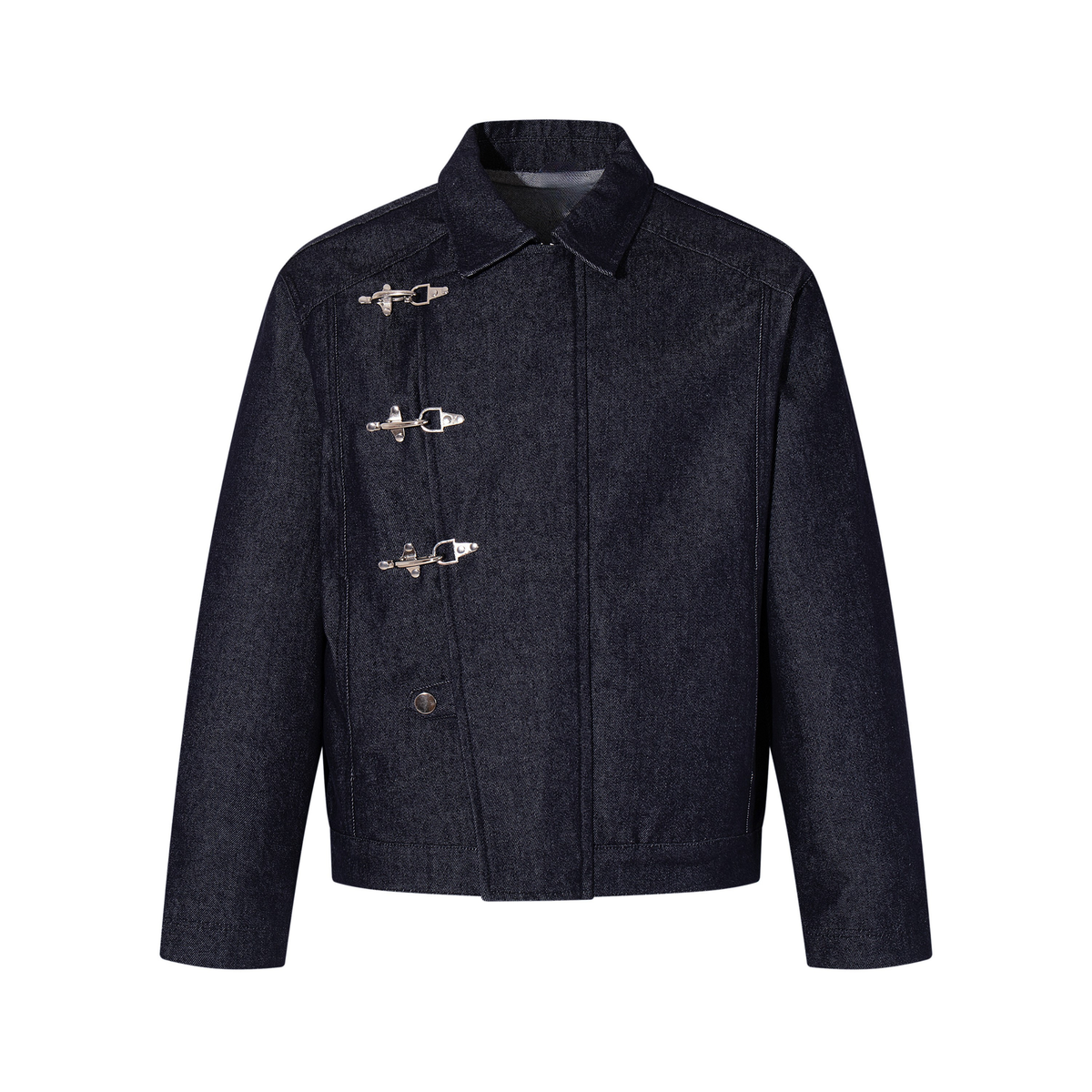 Omirad Buckle Detail Denim Jacket